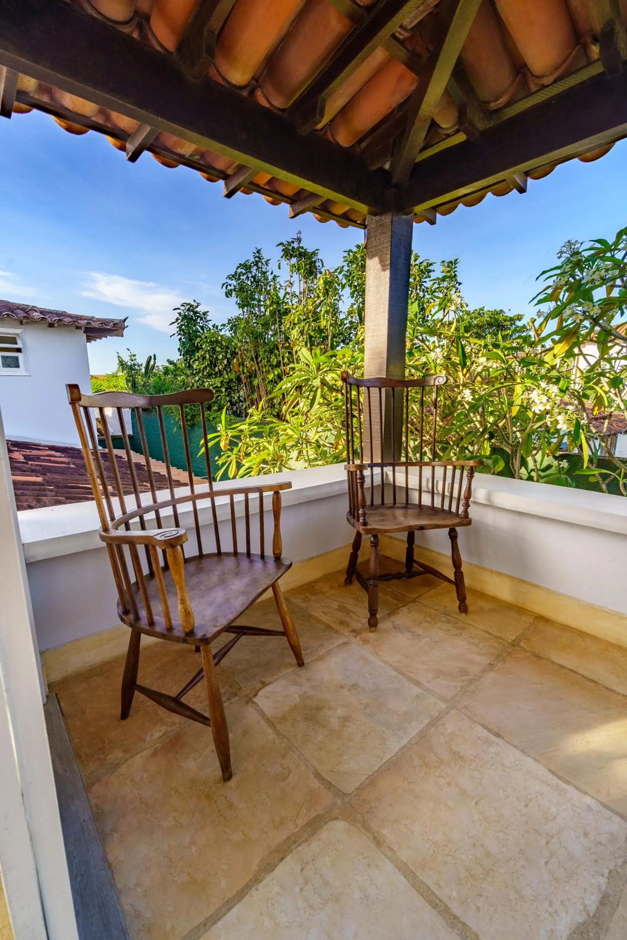 Balcony/Terrace in Pousada Maré Búzios