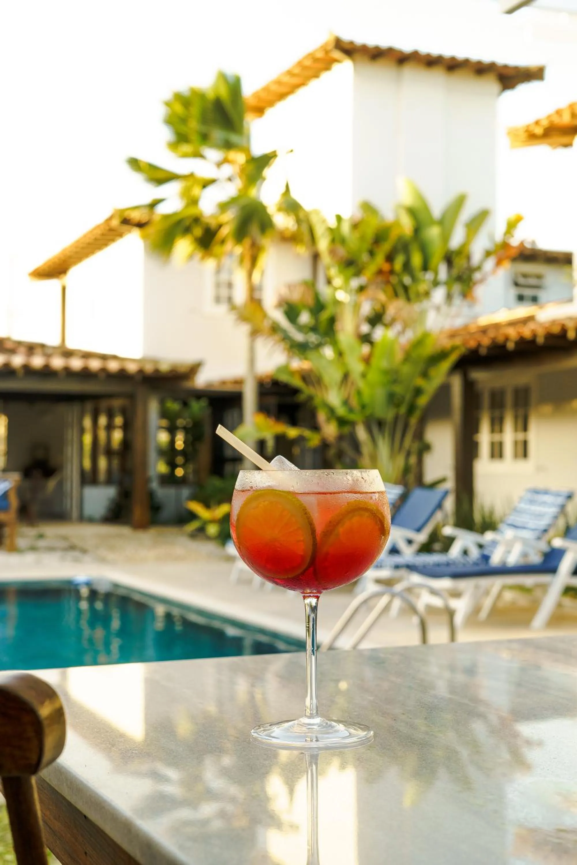 Patio in Pousada Maré Búzios