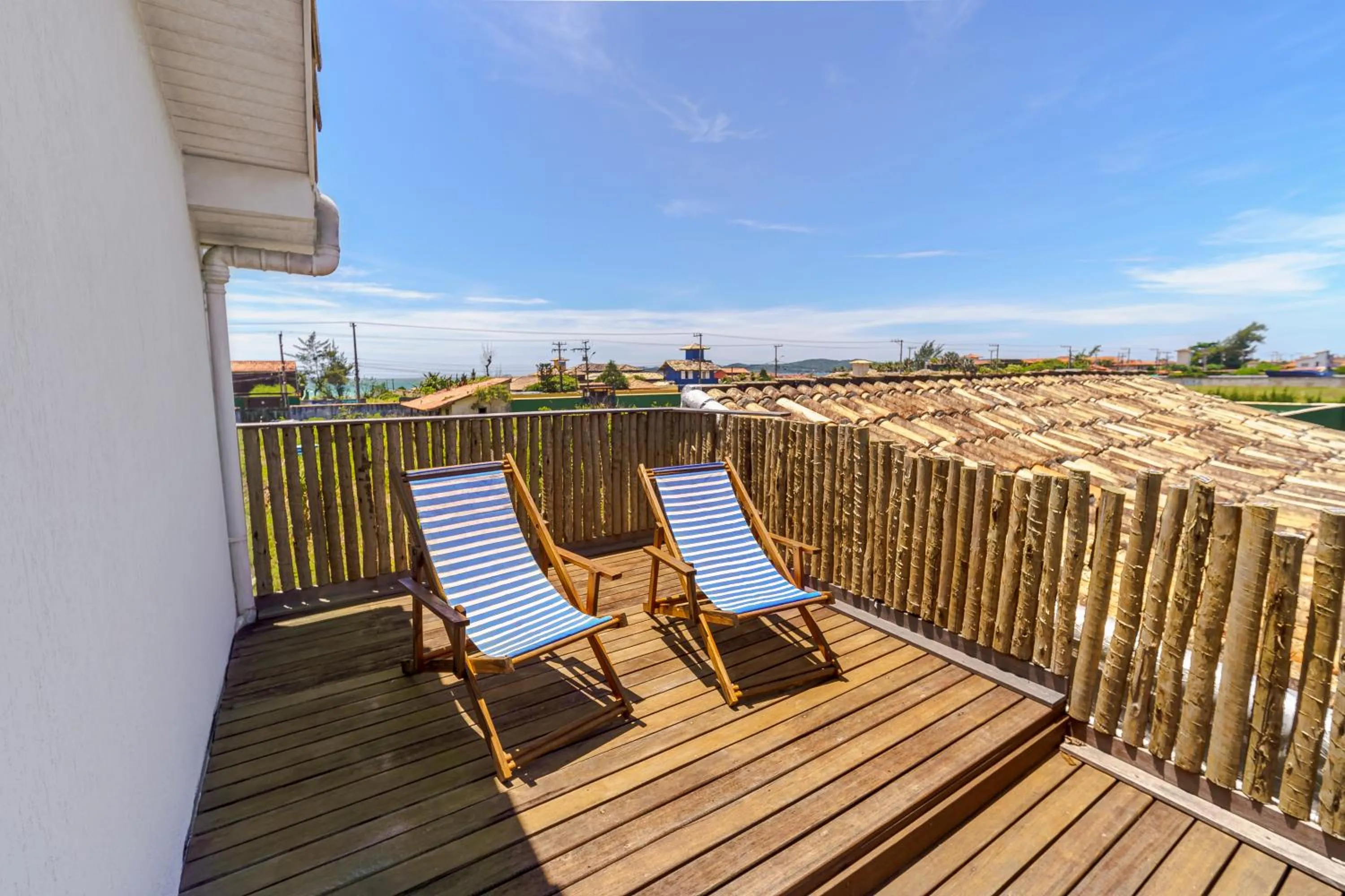 Balcony/Terrace in Pousada Maré Búzios