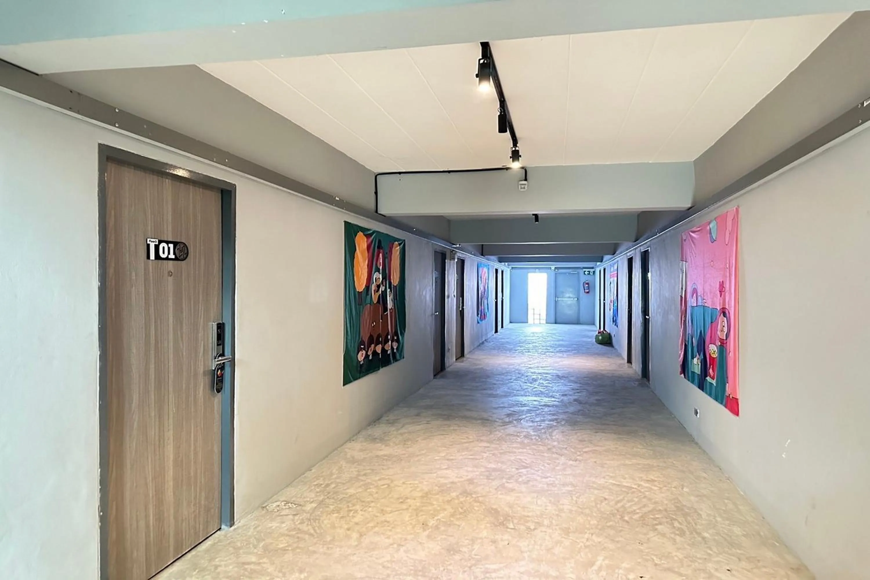 Property building in BW Studios thai art style