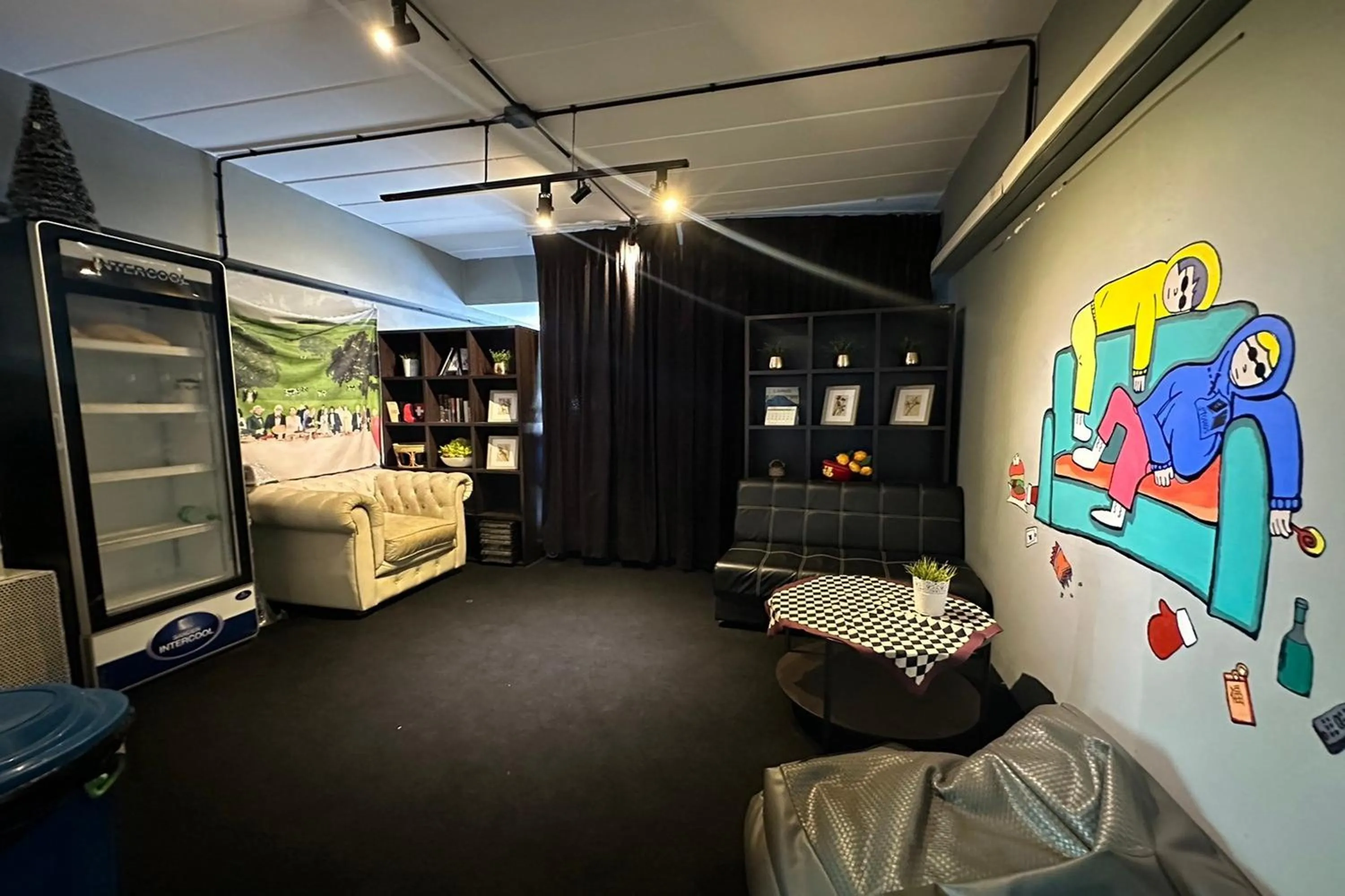 Lobby or reception in BW Studios thai art style