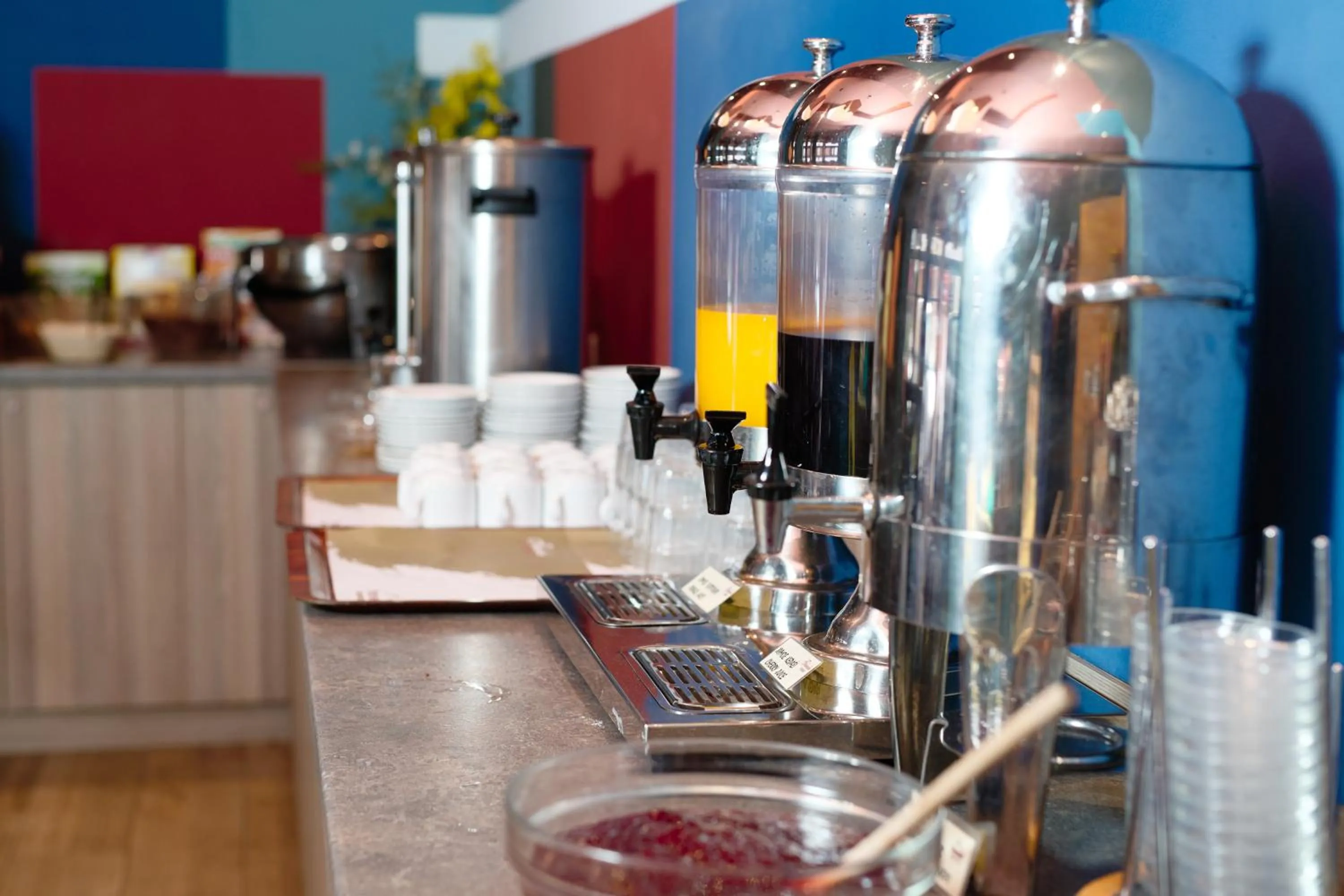 Buffet breakfast in Parnassos Delphi Hotel