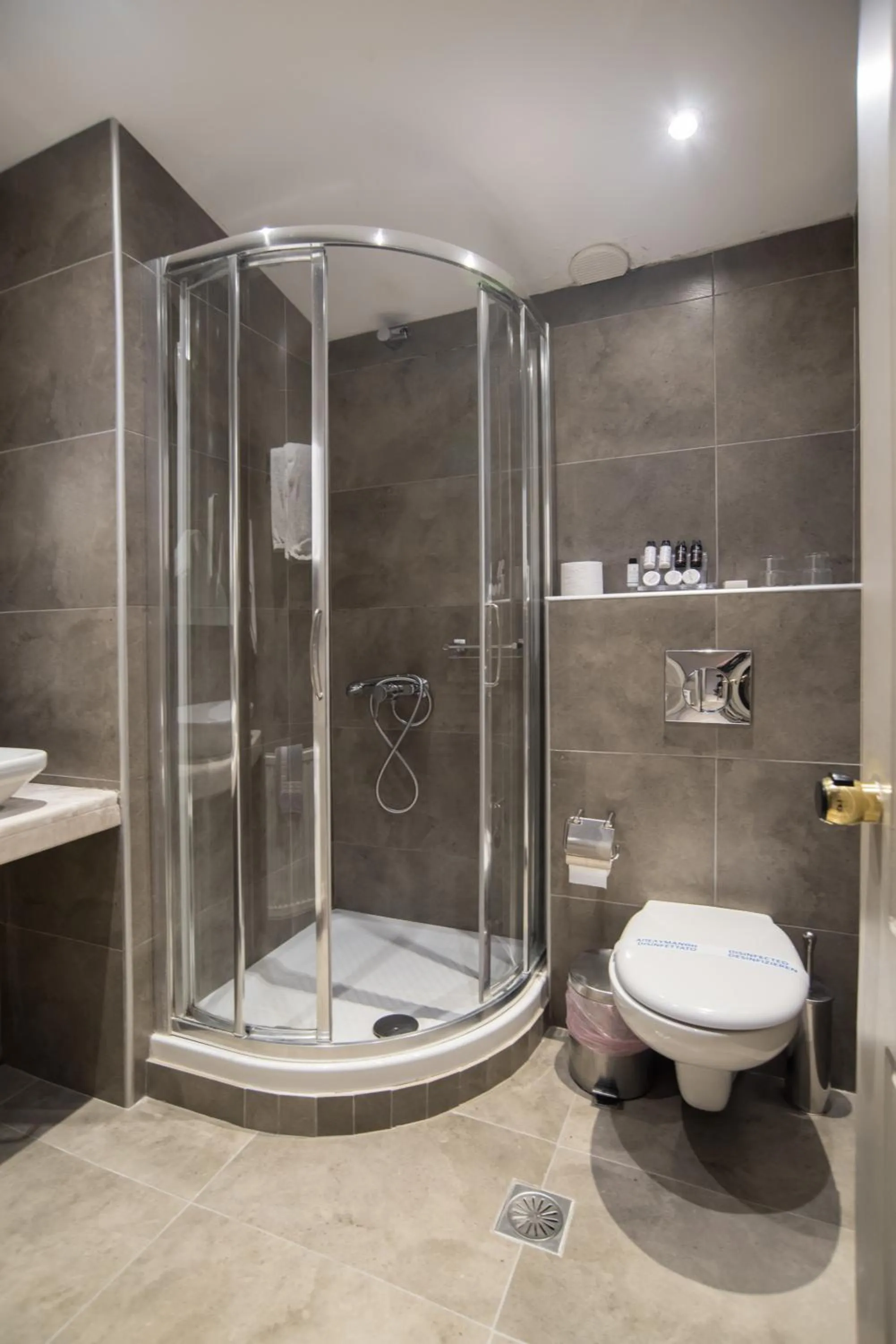 Shower in Parnassos Delphi Hotel