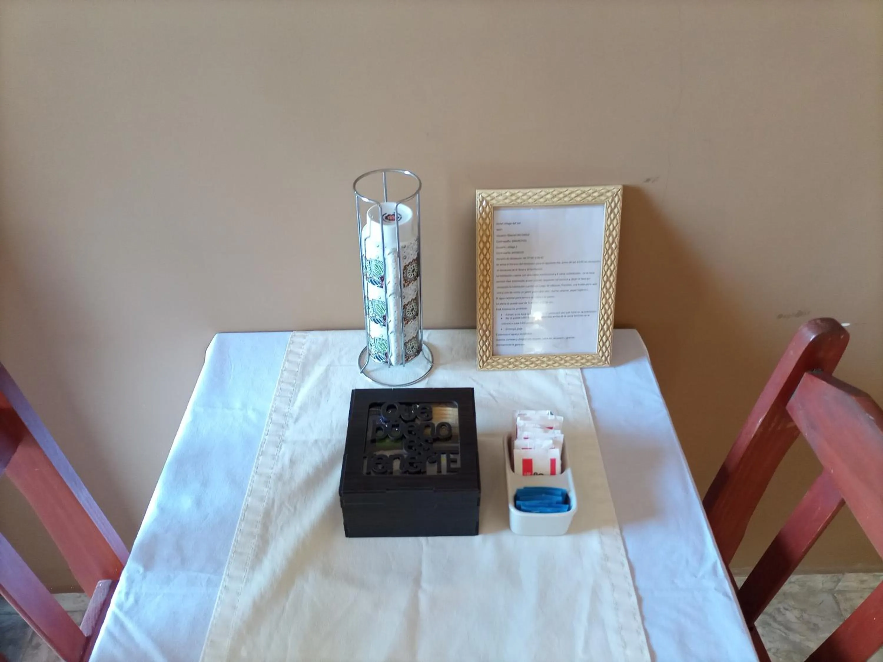 Dining area in Hotel Village del Sol