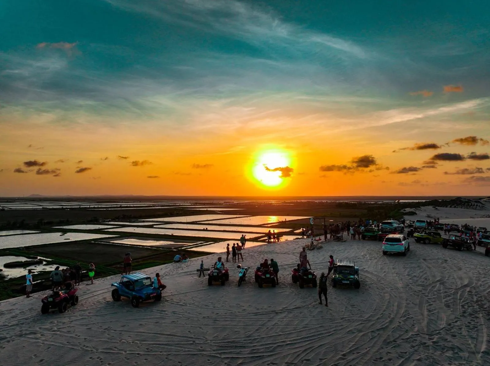 Sunset in Milano Hotel Pousada Canoa Quebrada