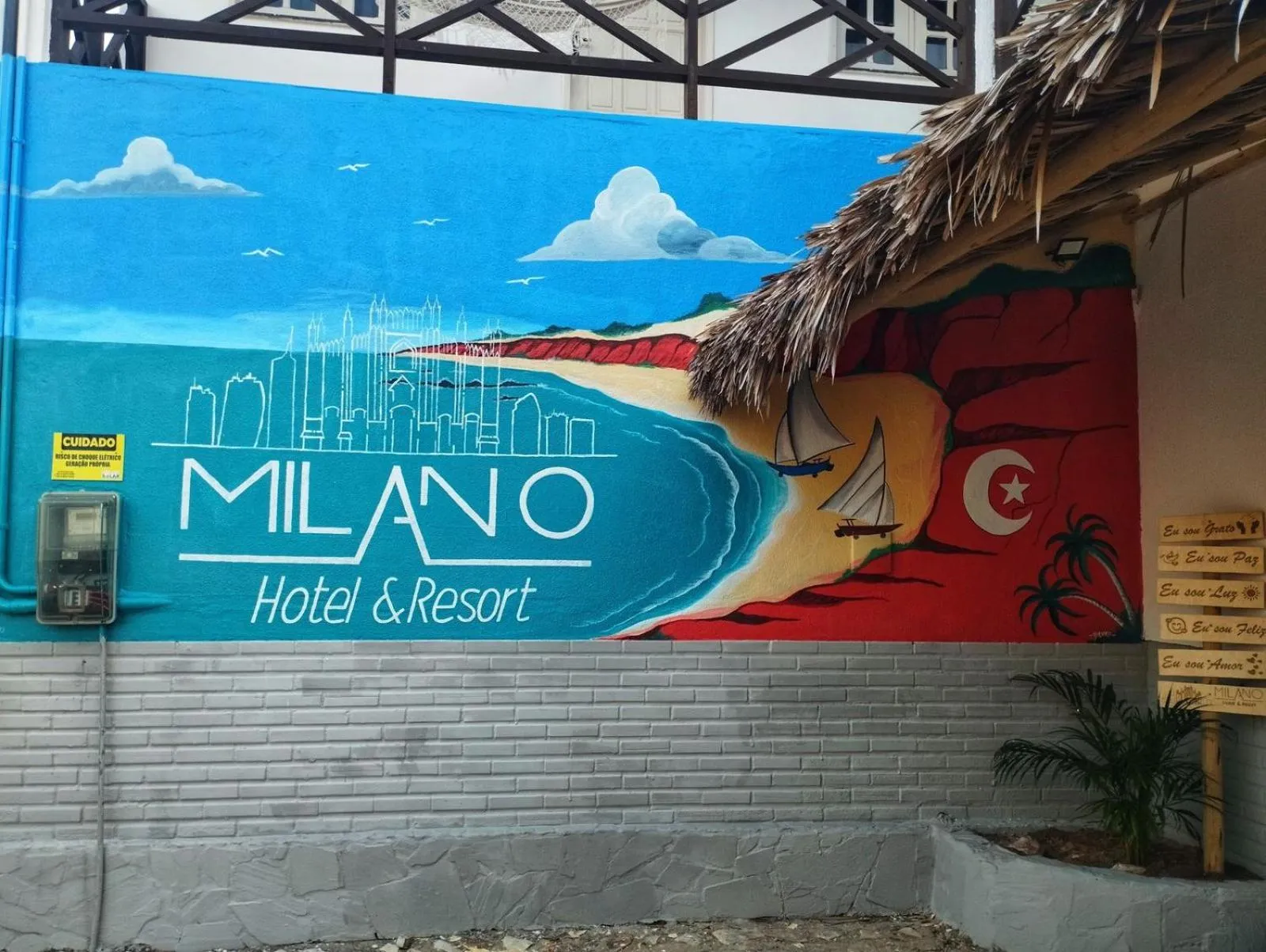 Property logo or sign in Milano Hotel Pousada Canoa Quebrada