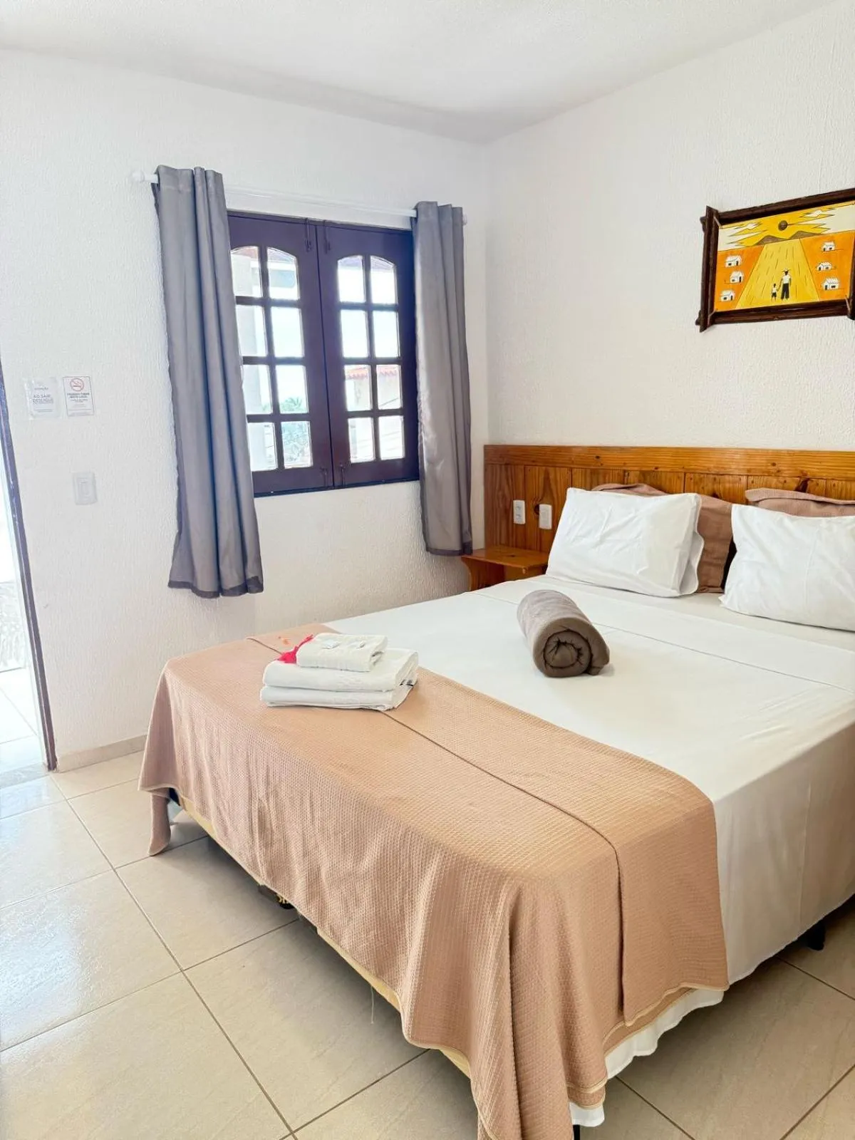 Bedroom, Bed in Milano Hotel Pousada Canoa Quebrada