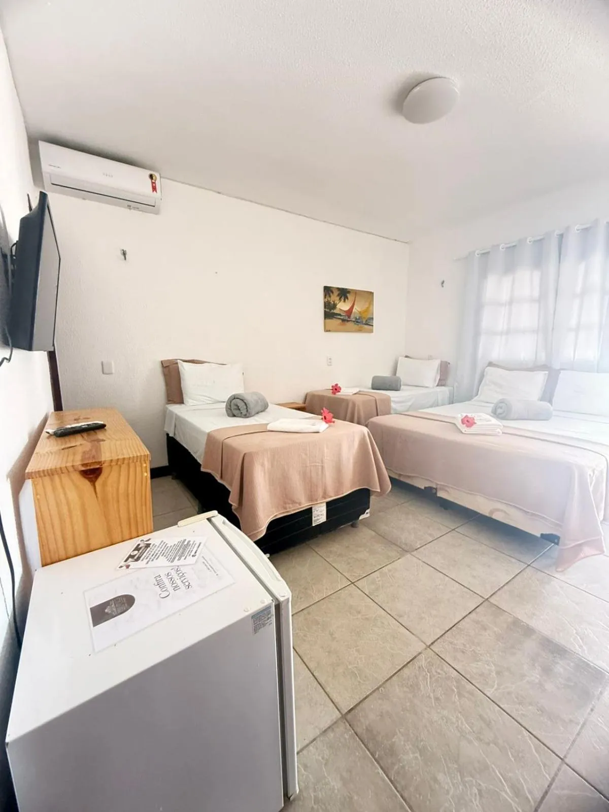 Bed in Milano Hotel Pousada Canoa Quebrada