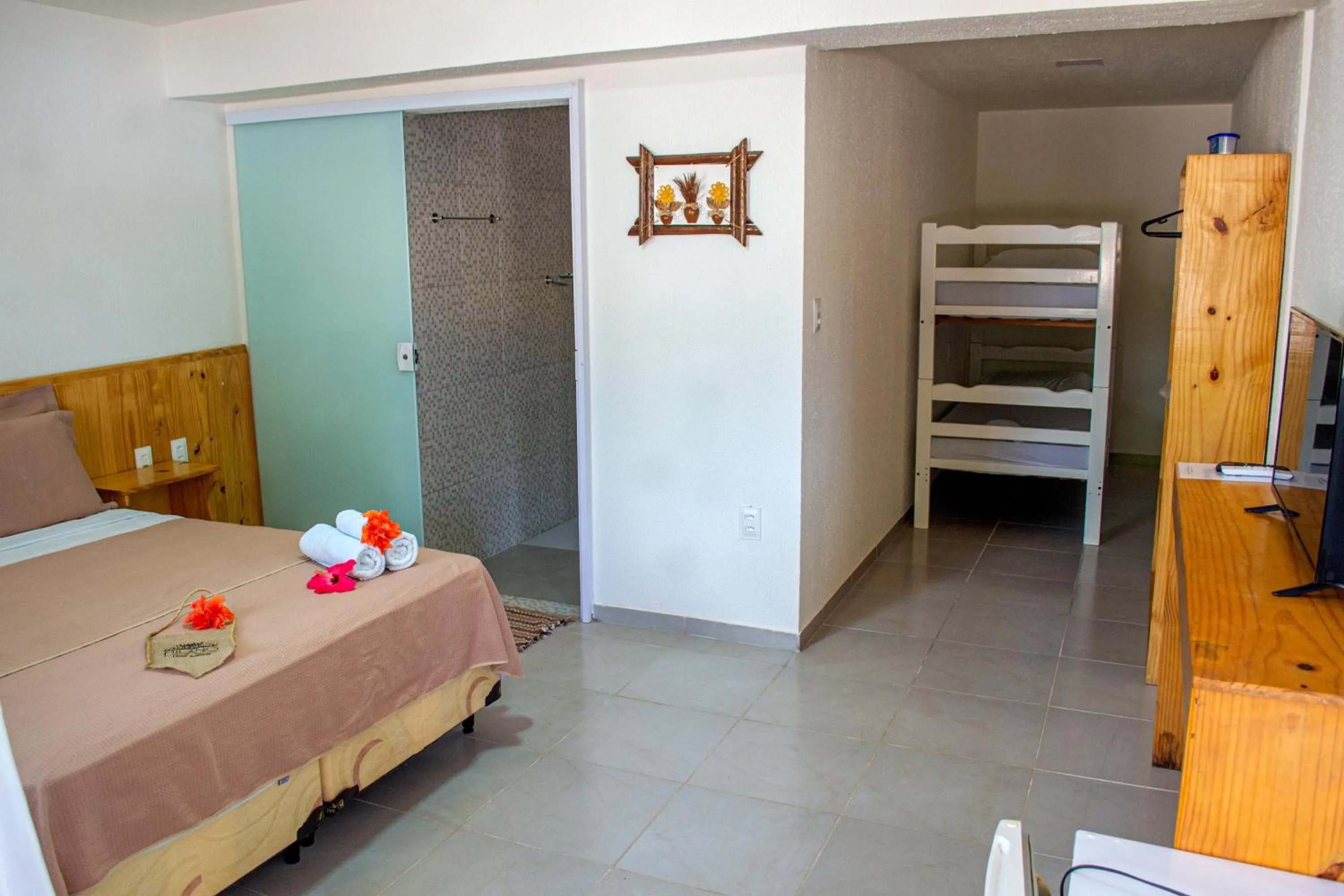 Bed in Milano Hotel Pousada Canoa Quebrada