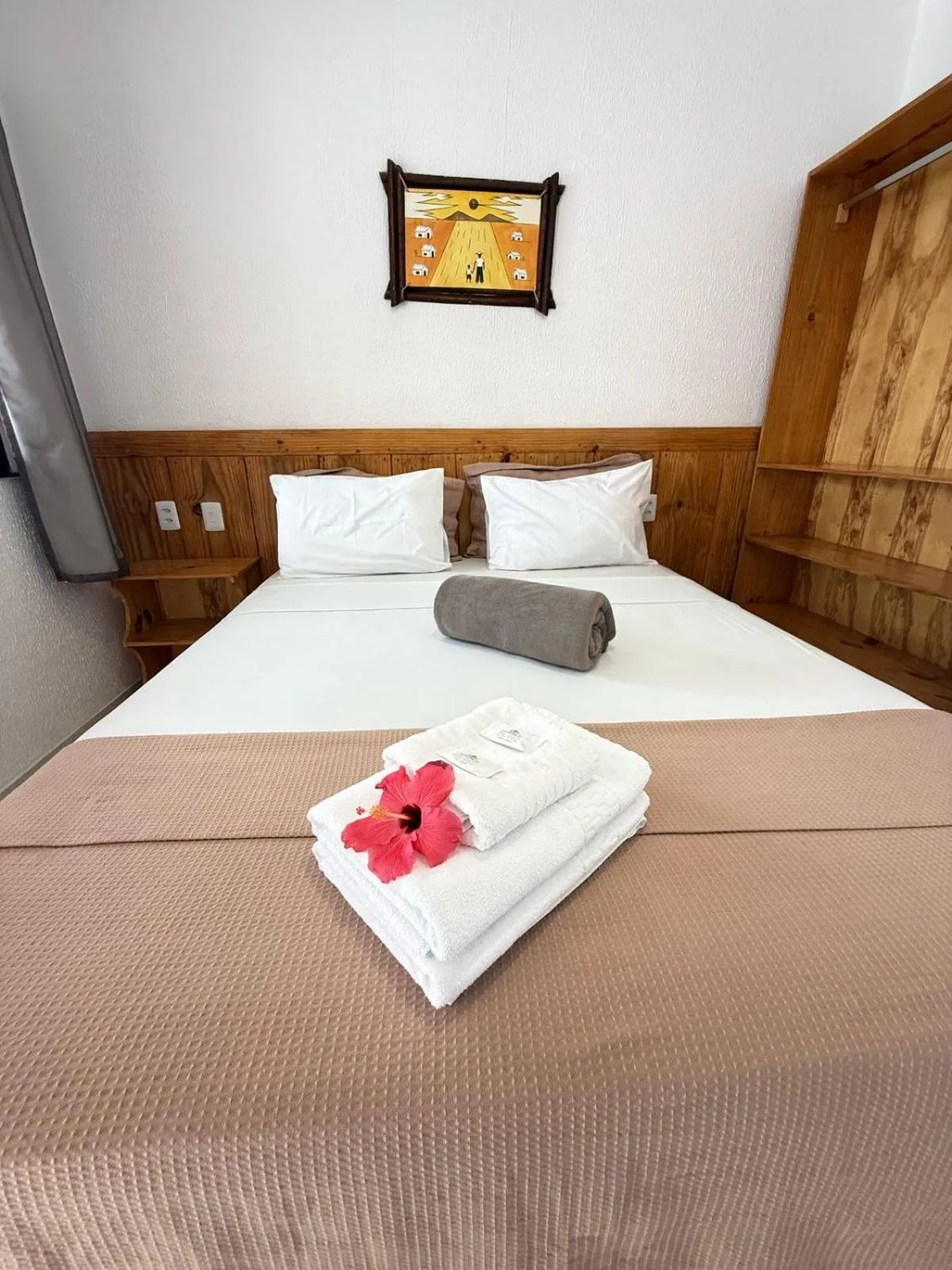 Photo of the whole room, Bed in Milano Hotel Pousada Canoa Quebrada