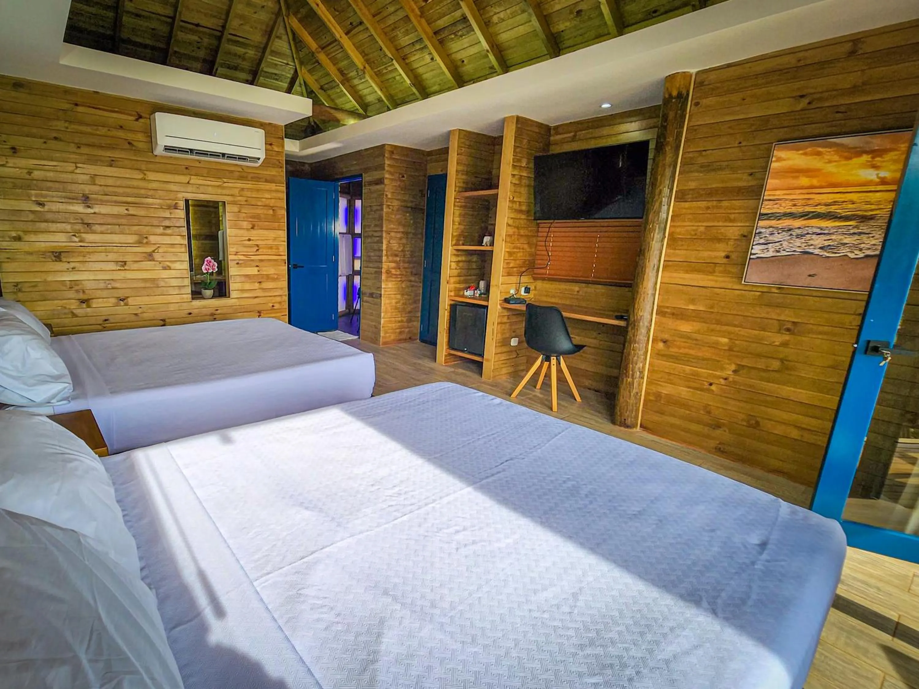 Bed in Hotel Explore Caño Dulce