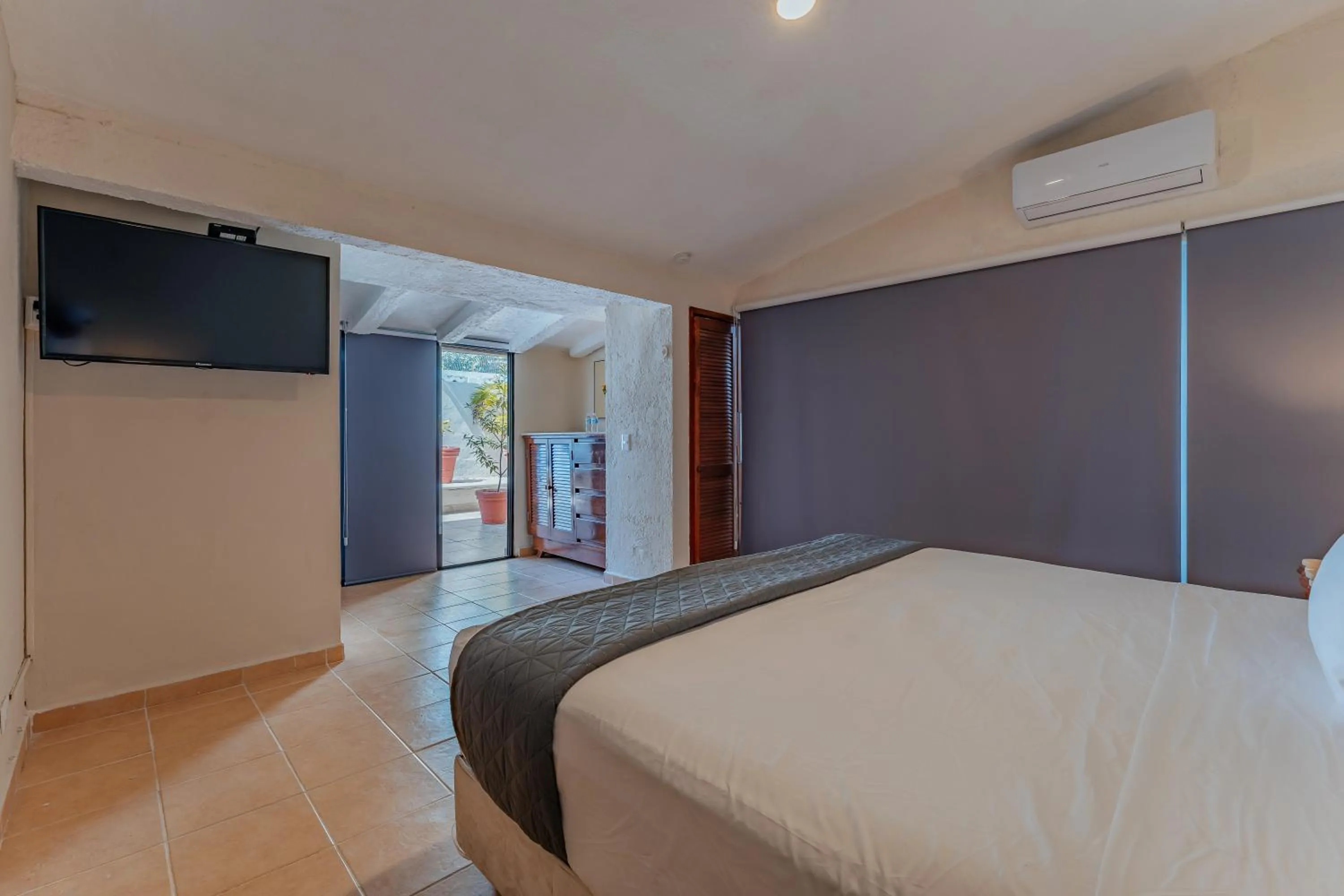 Bed in Hotel Brisas 5a AV, Playa del Carmen