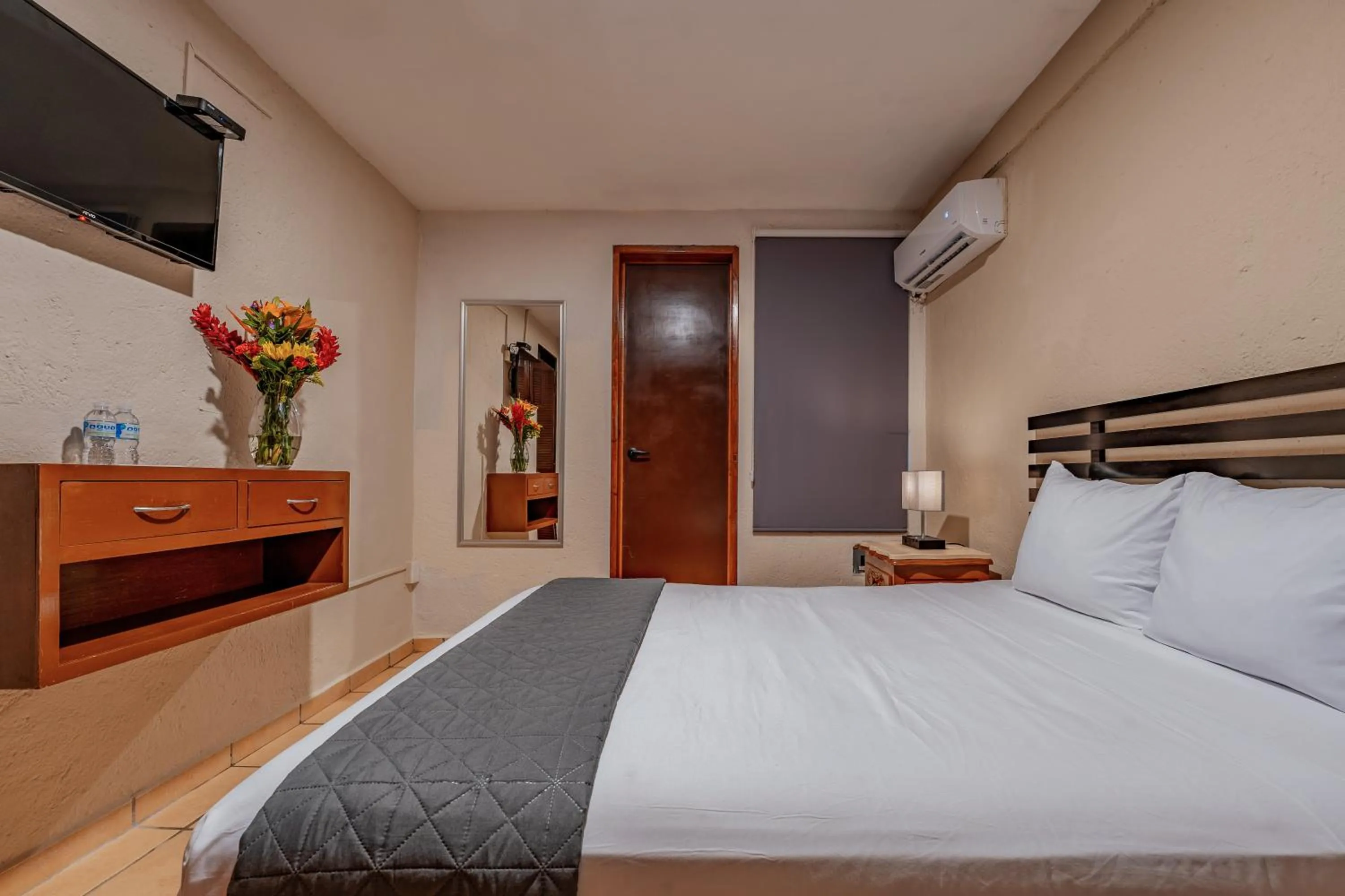 Bed in Hotel Brisas 5a AV, Playa del Carmen