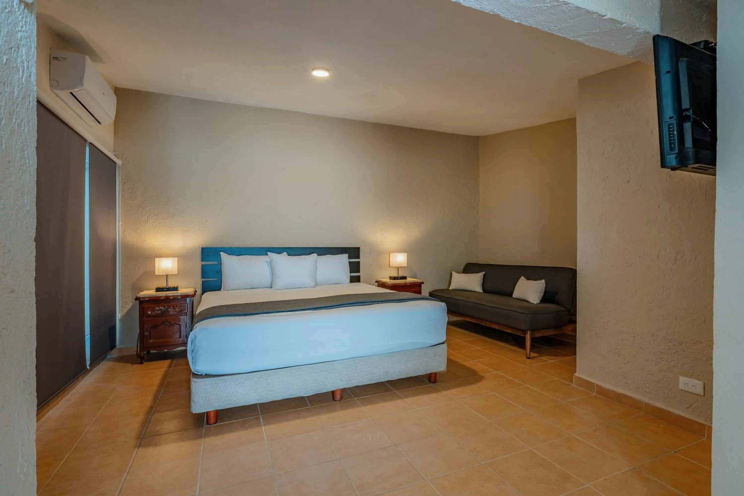 Bed in Hotel Brisas 5a AV, Playa del Carmen