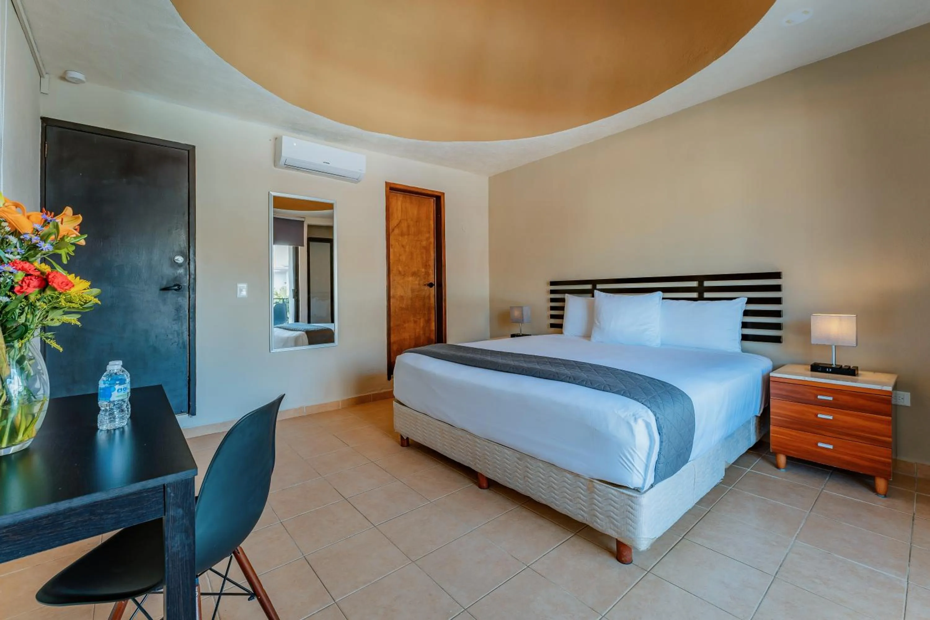 Bed in Hotel Brisas 5a AV, Playa del Carmen