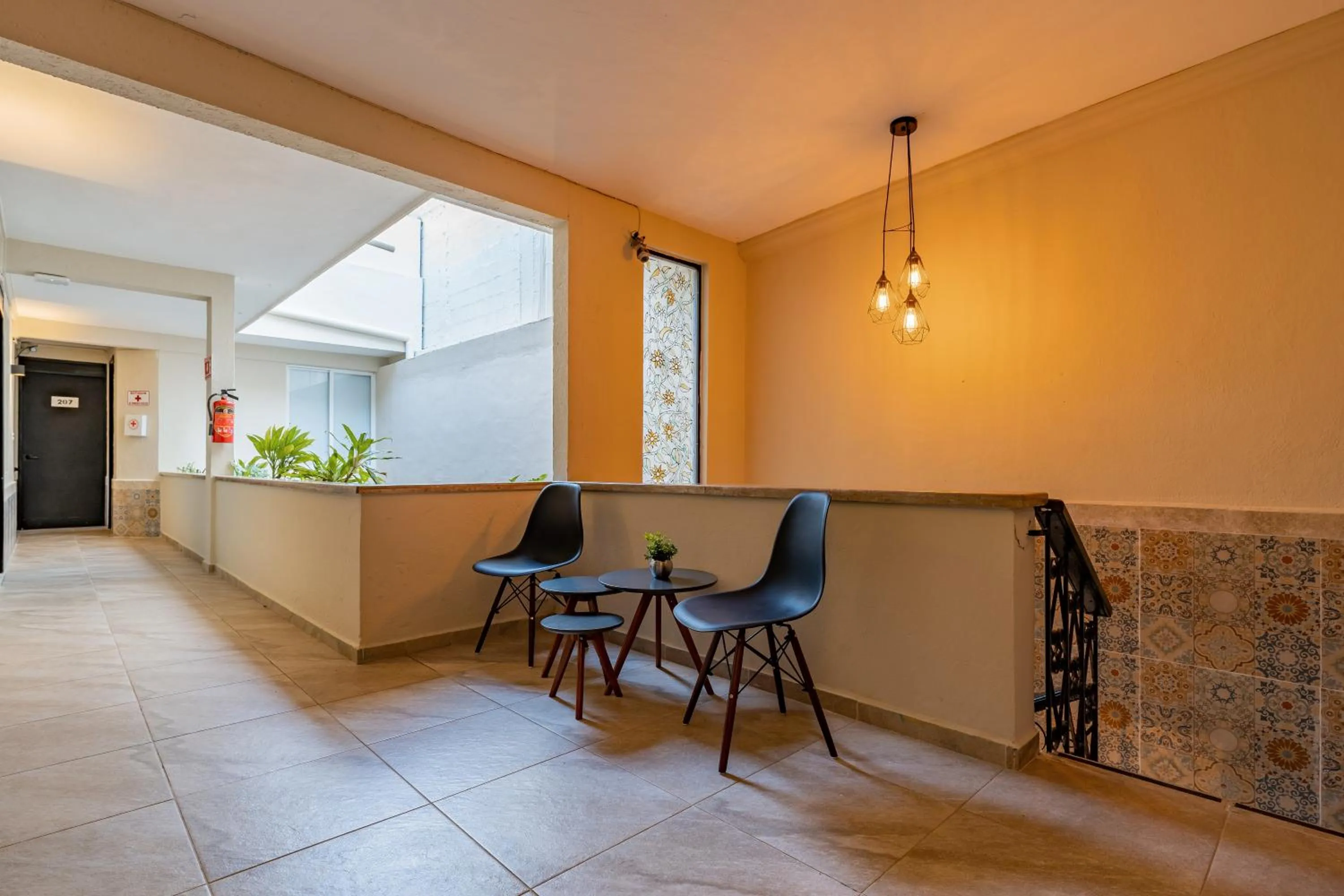 Living room in Hotel Brisas 5a AV, Playa del Carmen