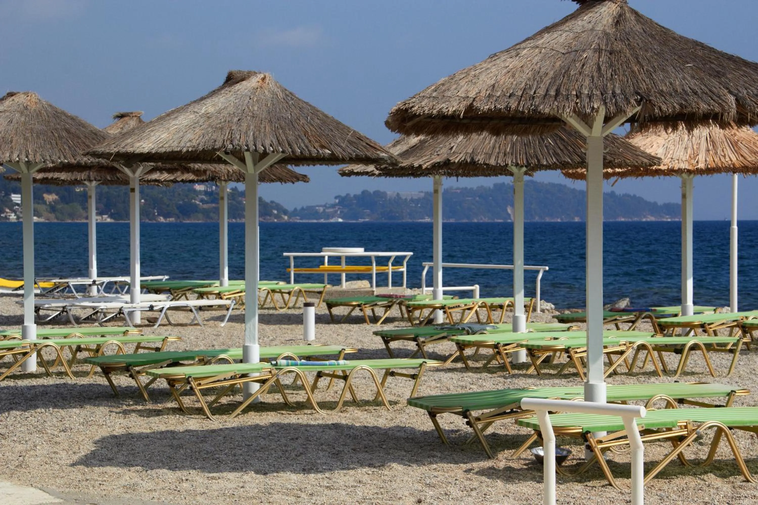Beach in Corfu Andromaches Holiday Apartments