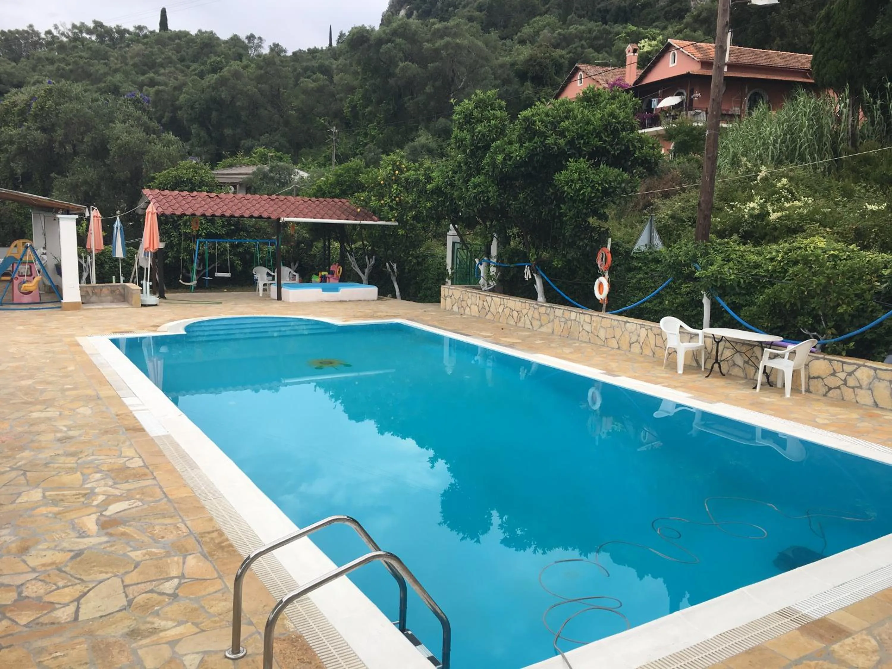On site in Corfu Andromaches Holiday Apartments