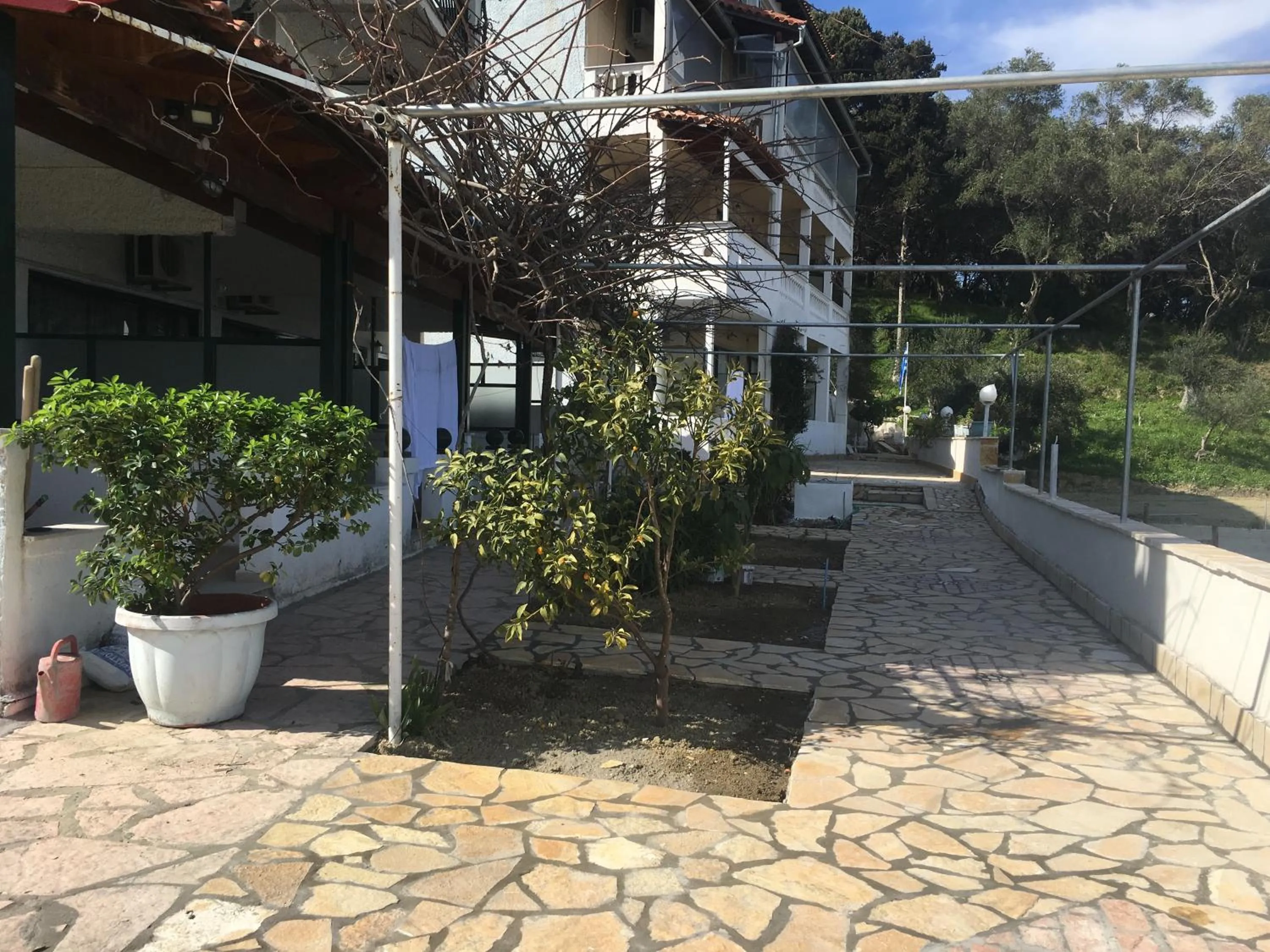 Property building in Corfu Andromaches Holiday Apartments