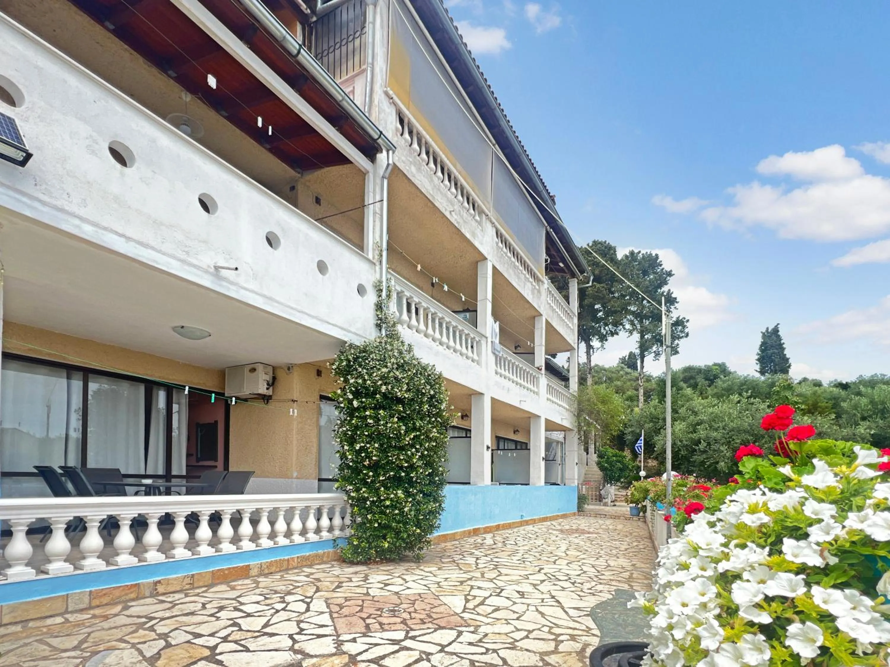 Property building in Corfu Andromaches Holiday Apartments