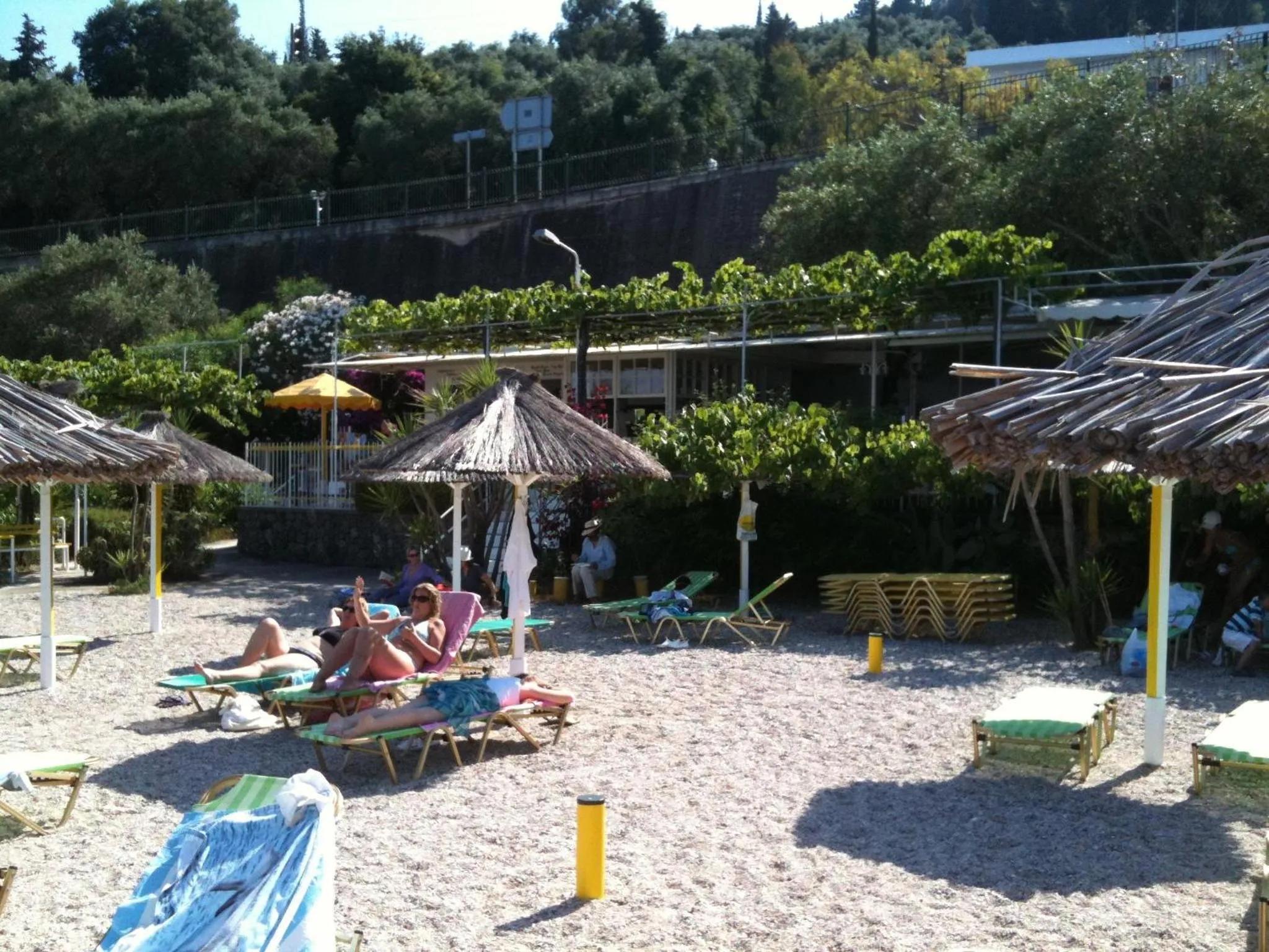 Area and facilities in Corfu Andromaches Holiday Apartments