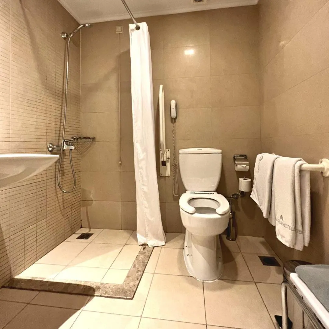 Toilet in Anatolia Hotel