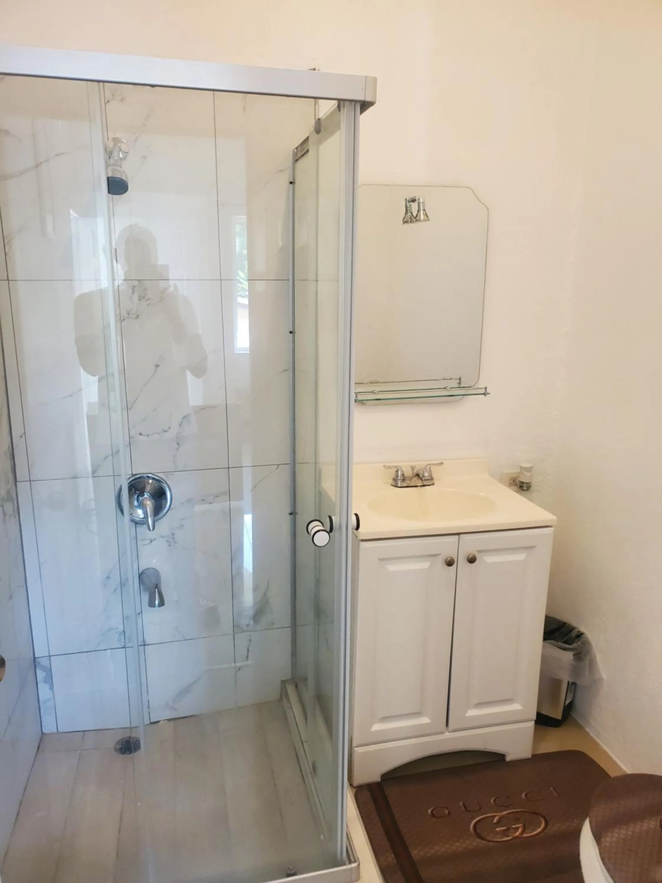 Shower in Comfy Guest Rooms