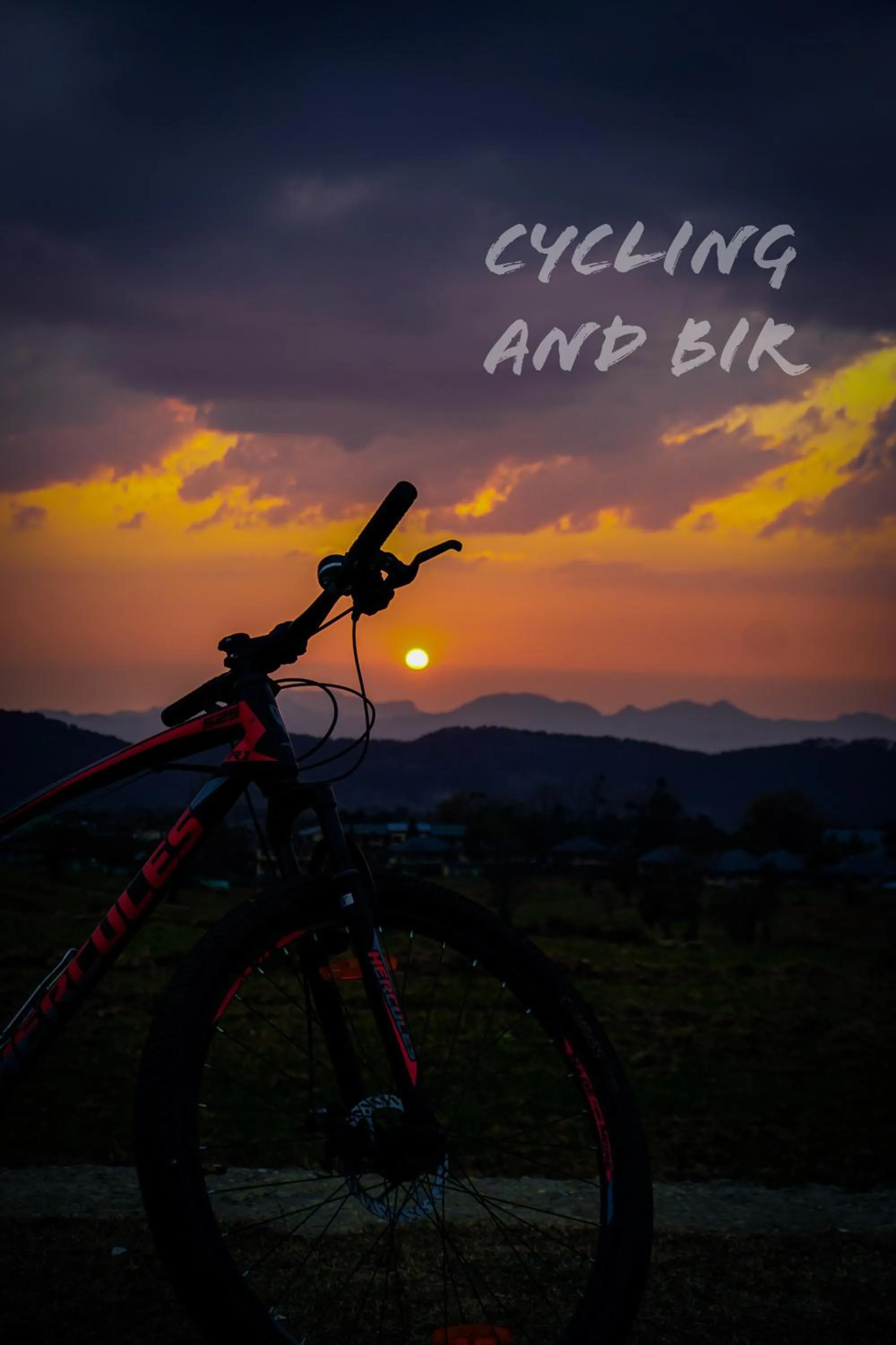 Cycling in Flashpackers Bir - Rooms & Dorms