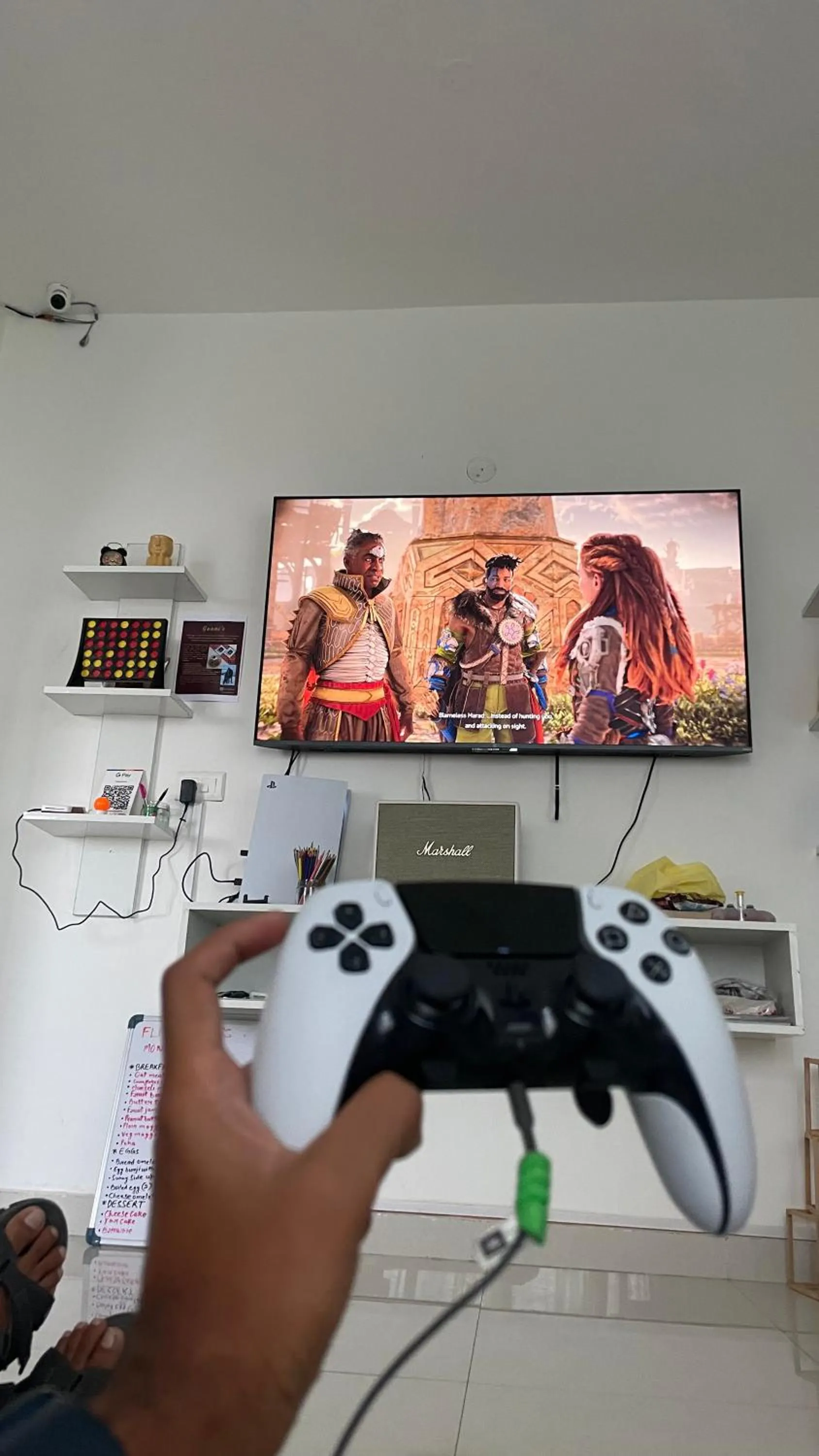 Communal lounge/ TV room in Flashpackers Bir - Rooms & Dorms