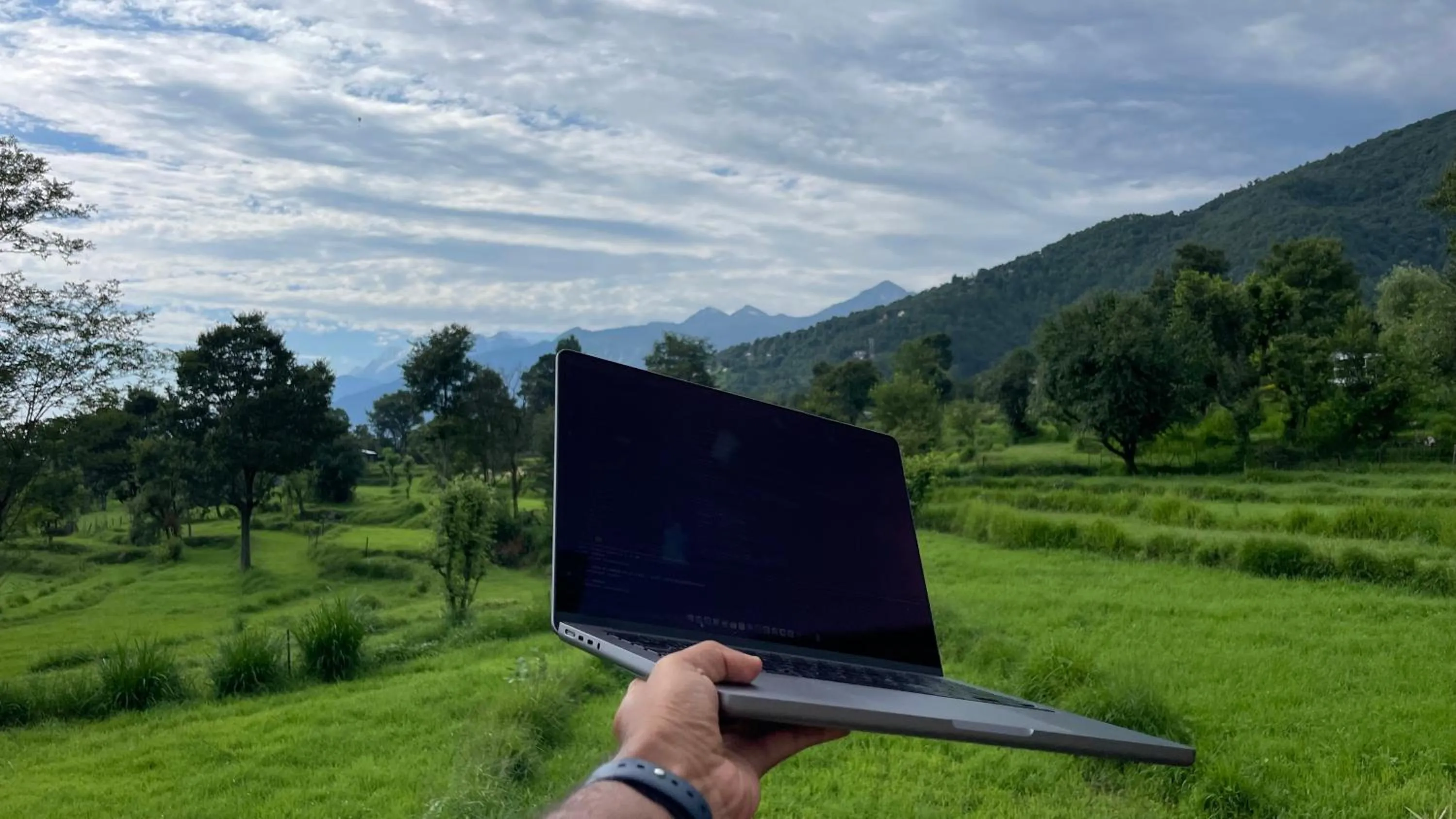 View (from property/room) in Flashpackers Bir - Rooms & Dorms