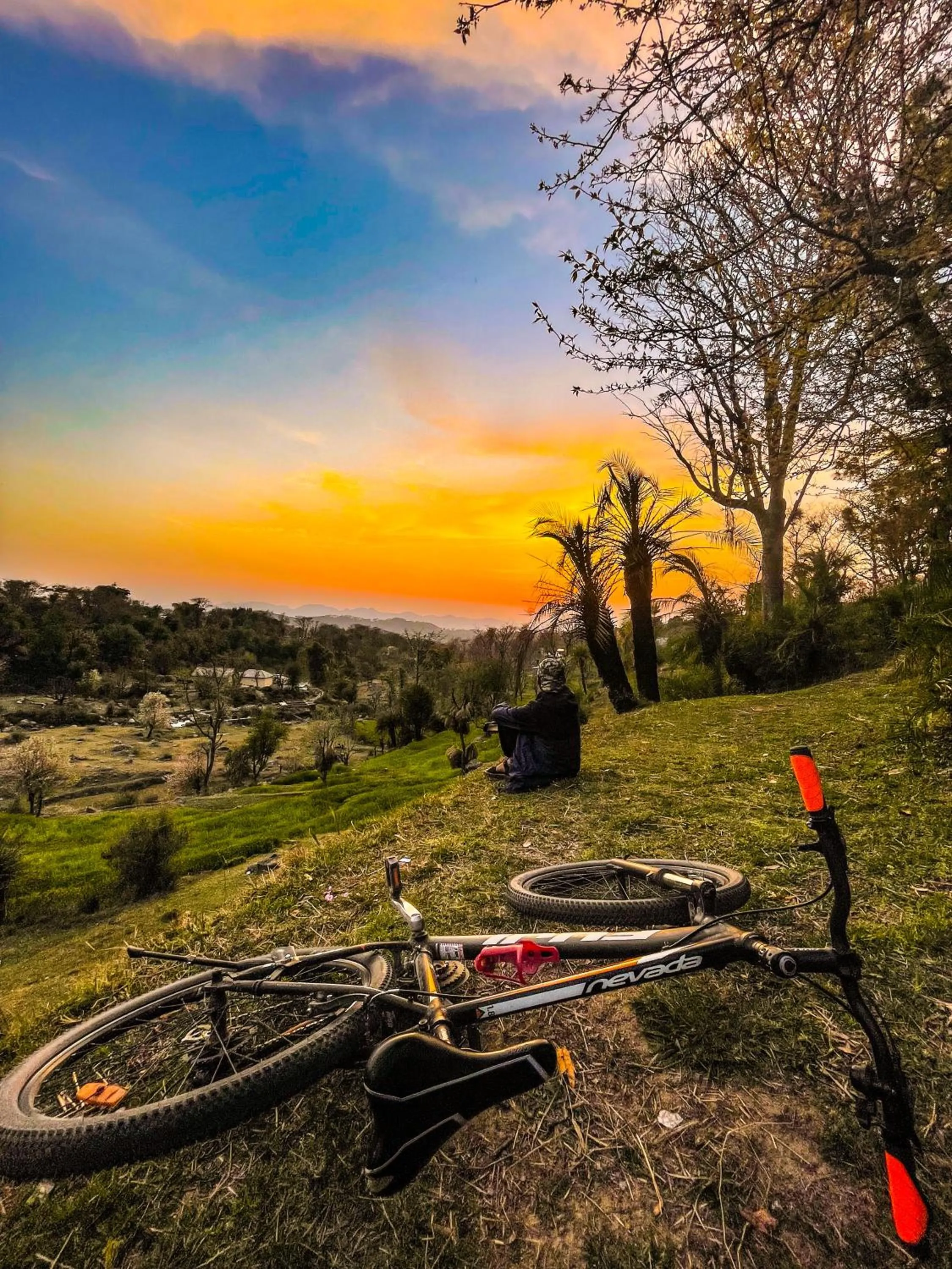 Natural landscape in Flashpackers Bir - Rooms & Dorms