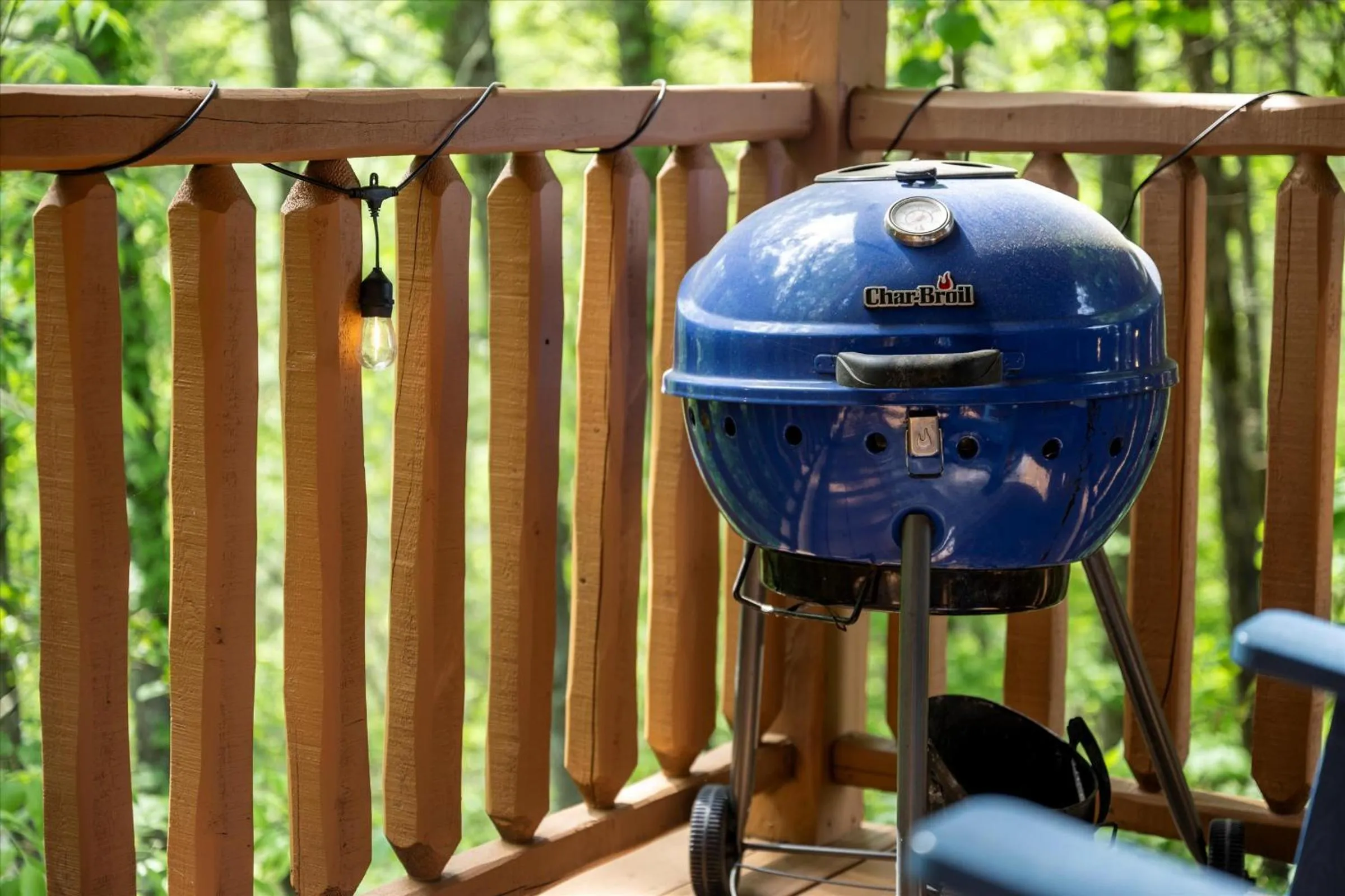 BBQ facilities in Love Me Tender Studio Cabin