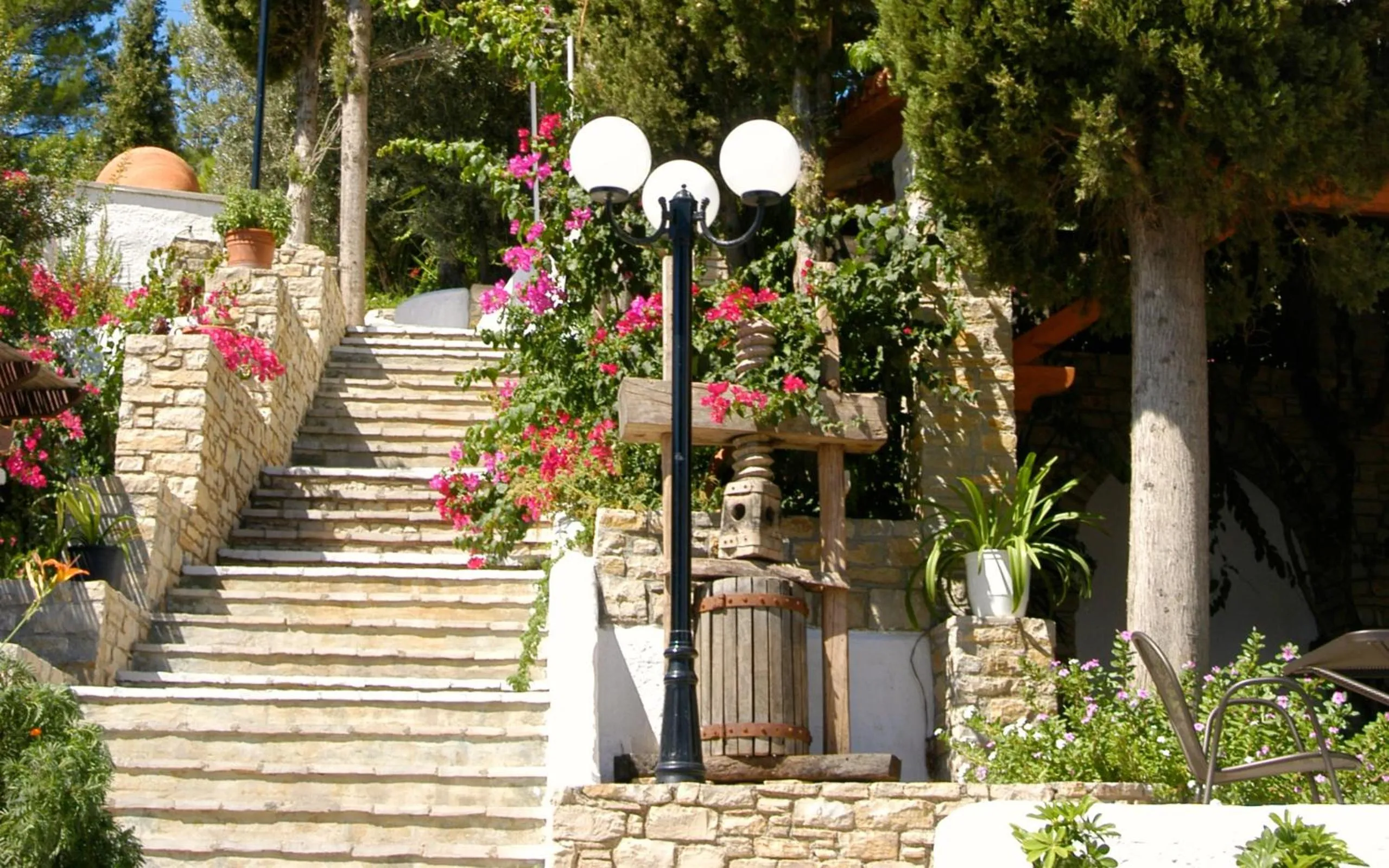Garden in Kerveli Village Hotel