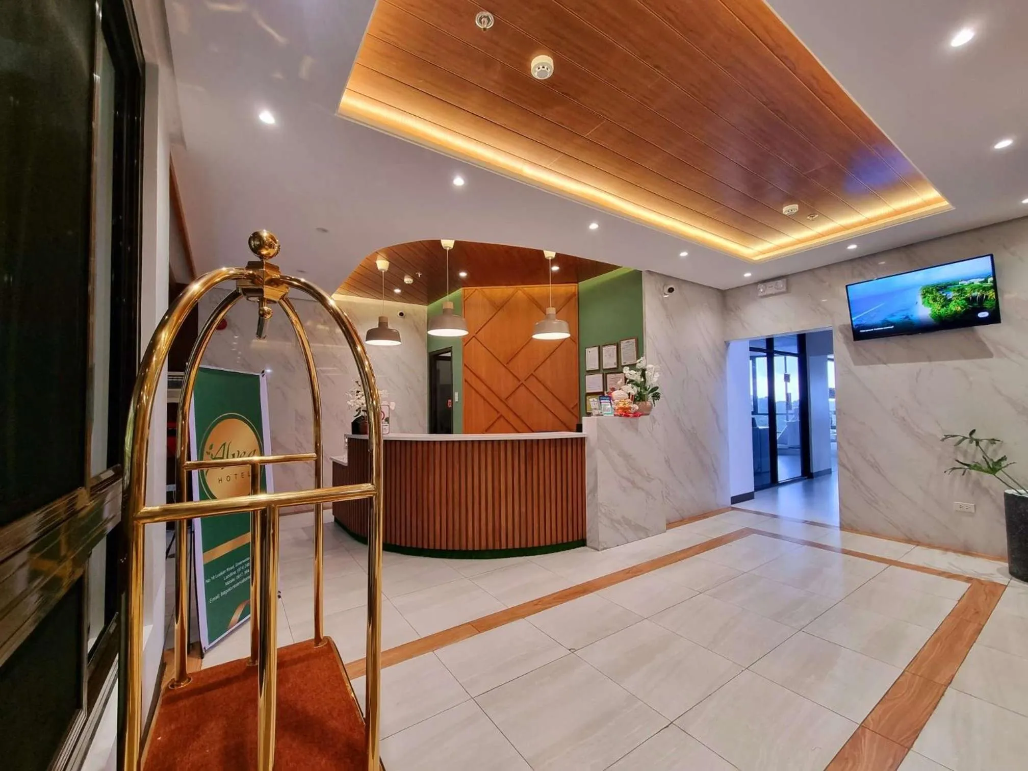 Lobby or reception in Alvea Hotel and Residences