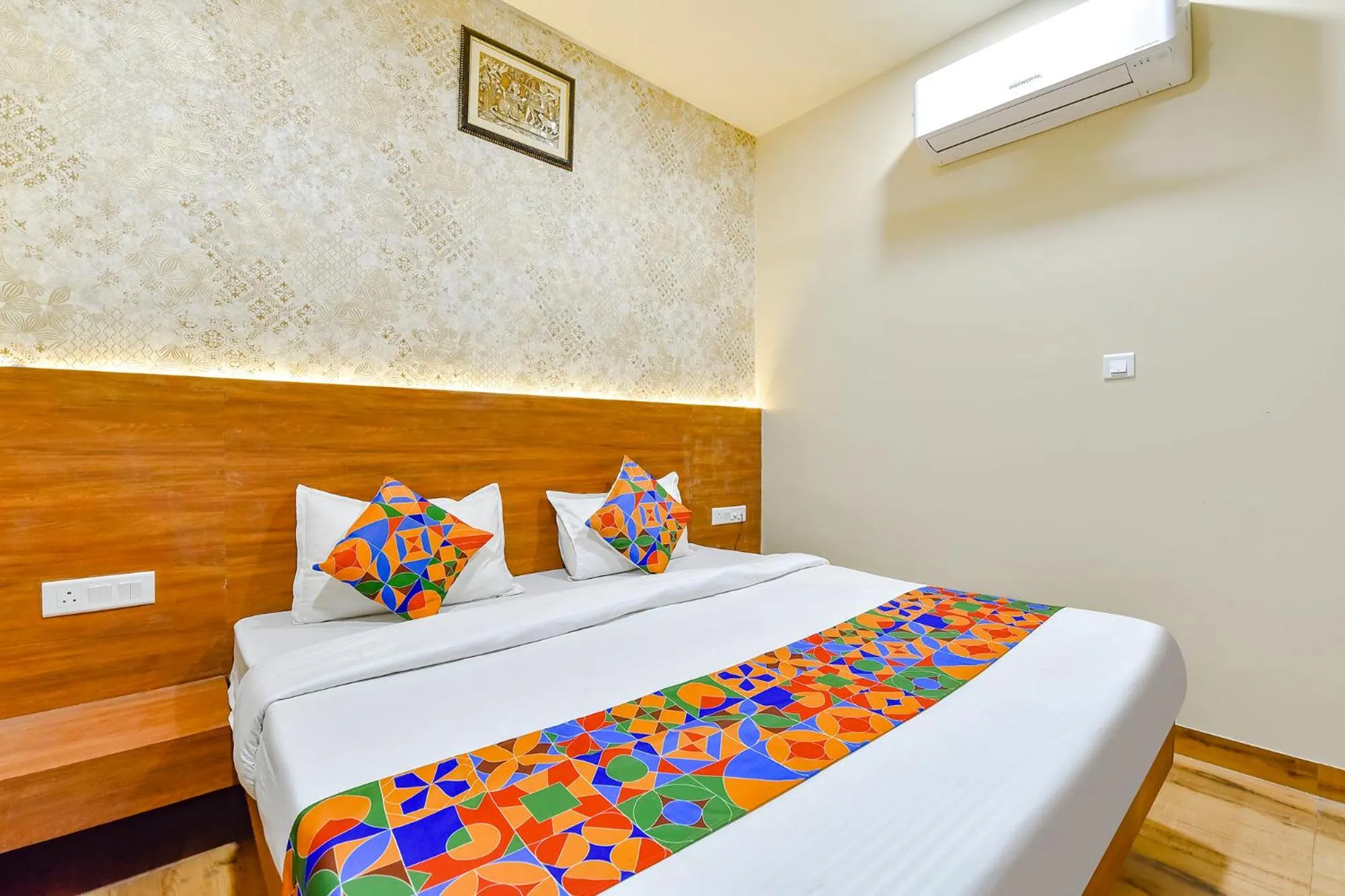 Bed in FabHotel KPL Prime