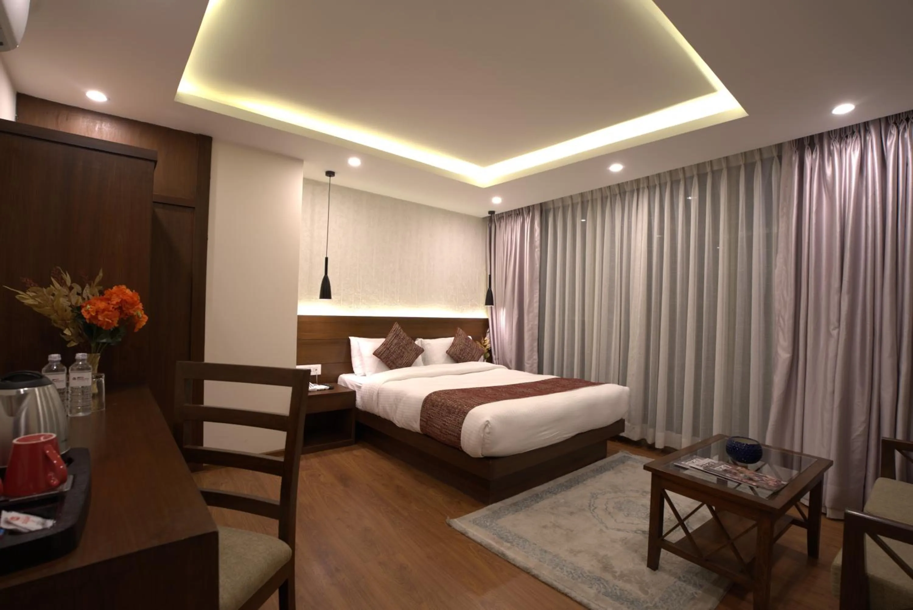 Bed in Apex Business Hotel - Tribhuvan International Airport, Kathmandu