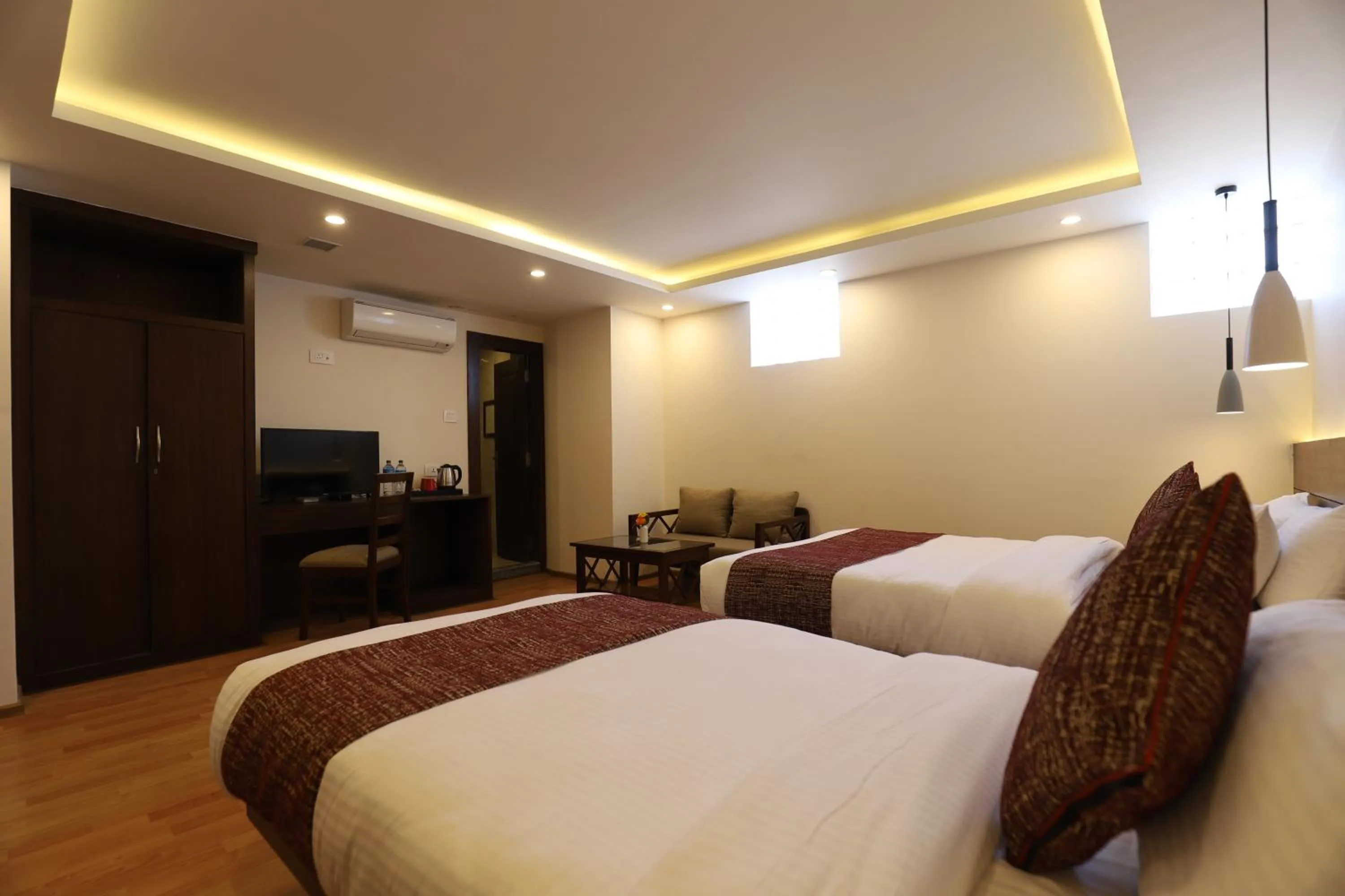 Bed in Apex Business Hotel - Tribhuvan International Airport, Kathmandu