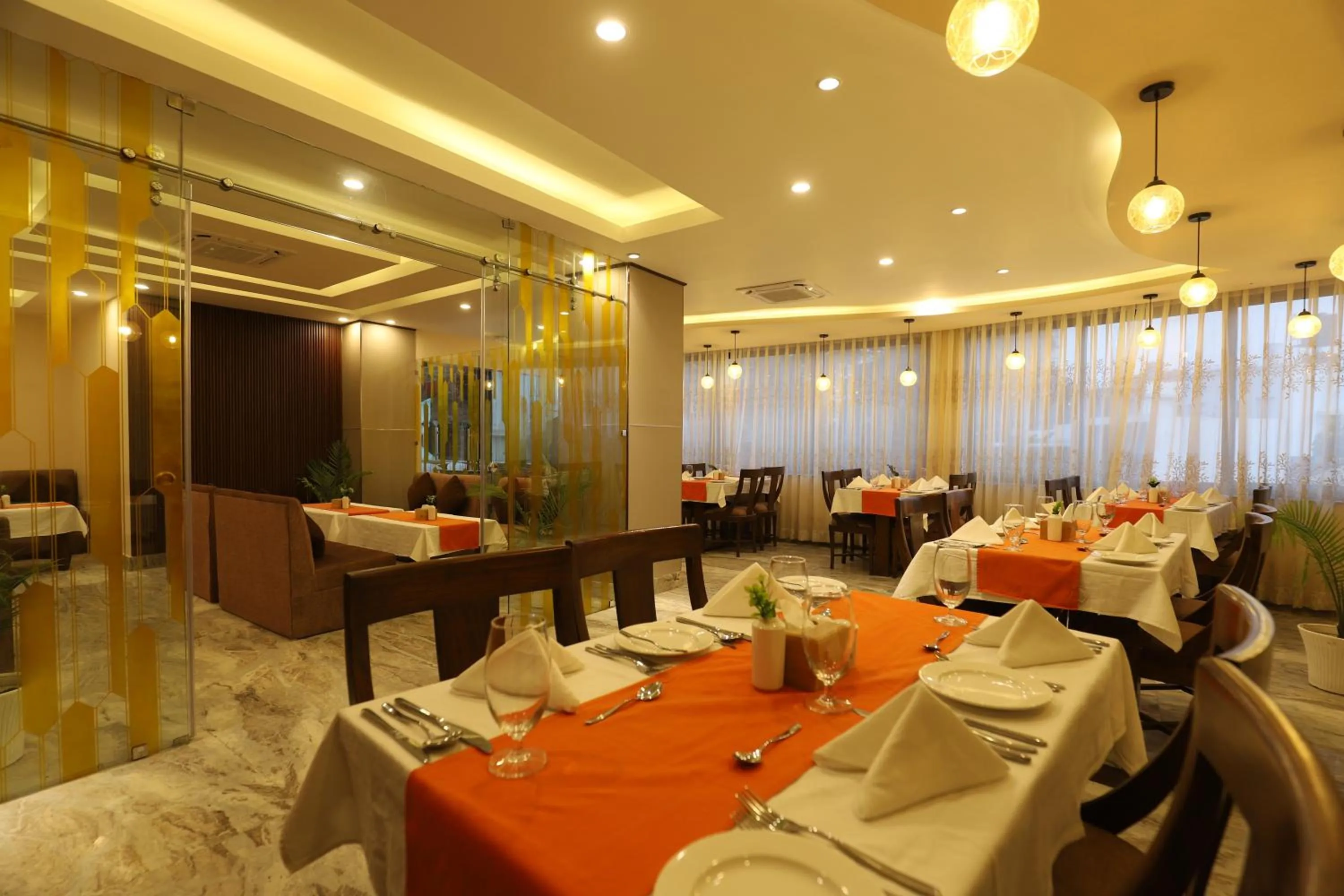 Restaurant/places to eat in Apex Business Hotel - Tribhuvan International Airport, Kathmandu