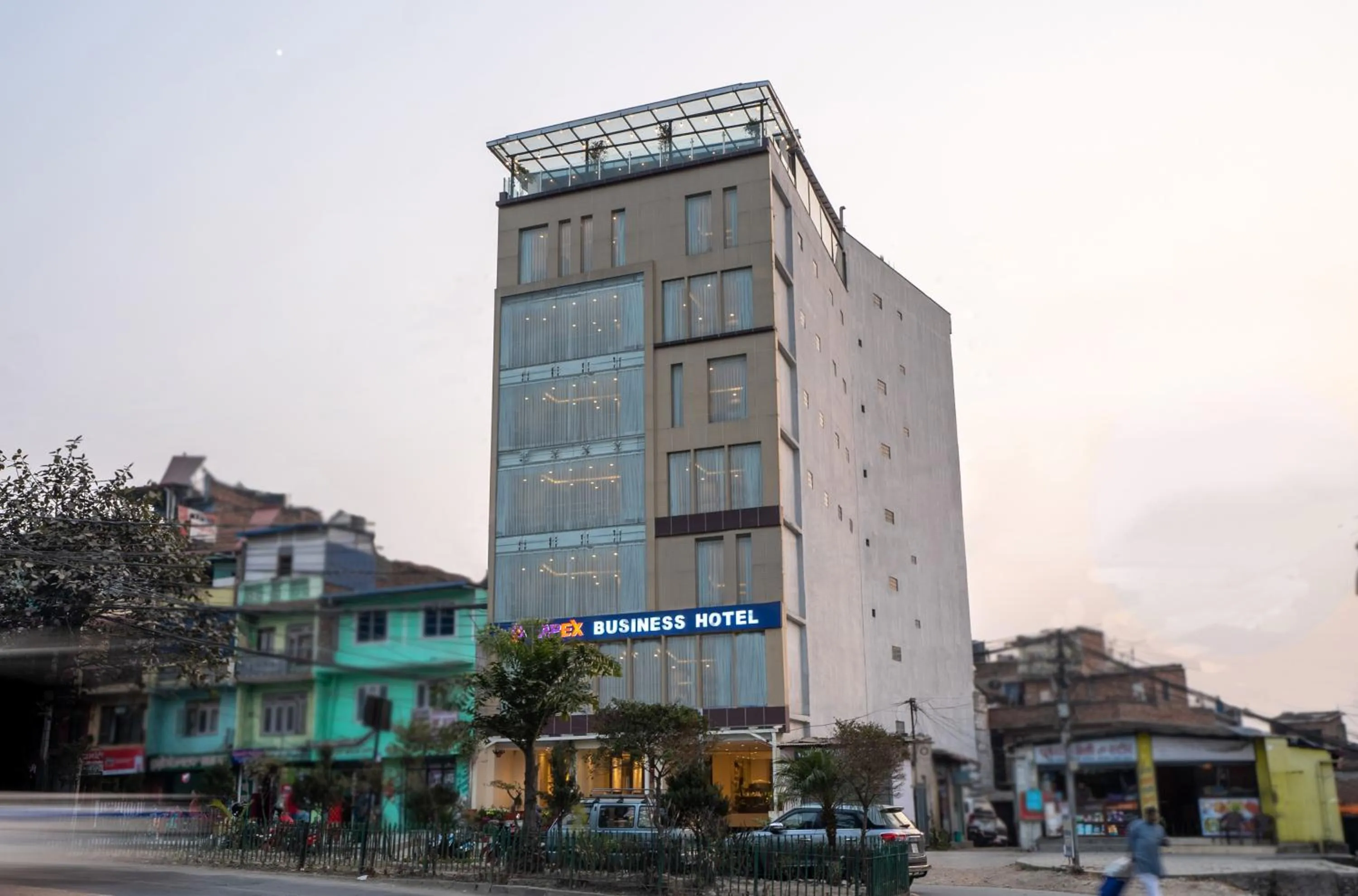 Property building in Apex Business Hotel - Tribhuvan International Airport, Kathmandu