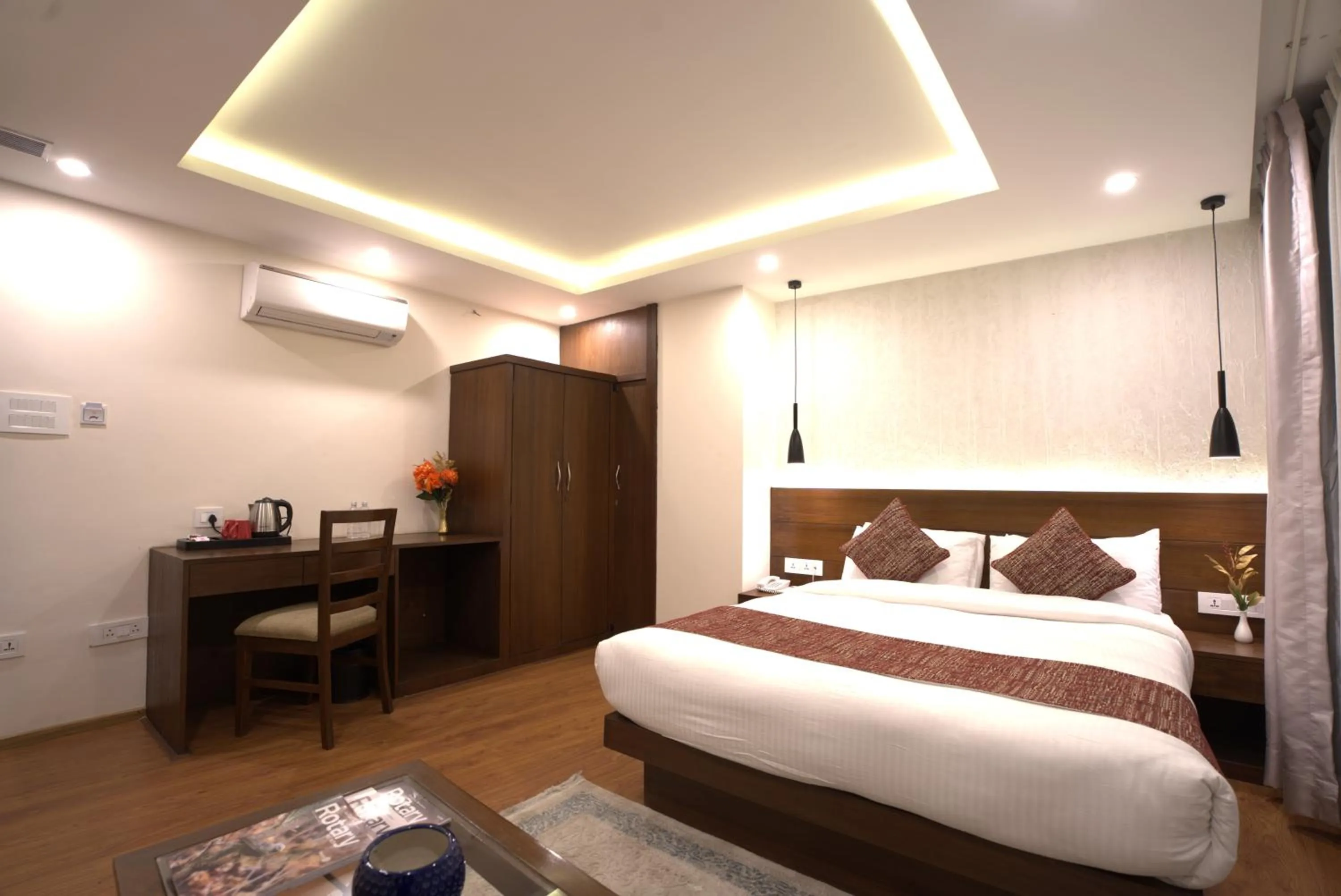 Bedroom, Bed in Apex Business Hotel - Tribhuvan International Airport, Kathmandu