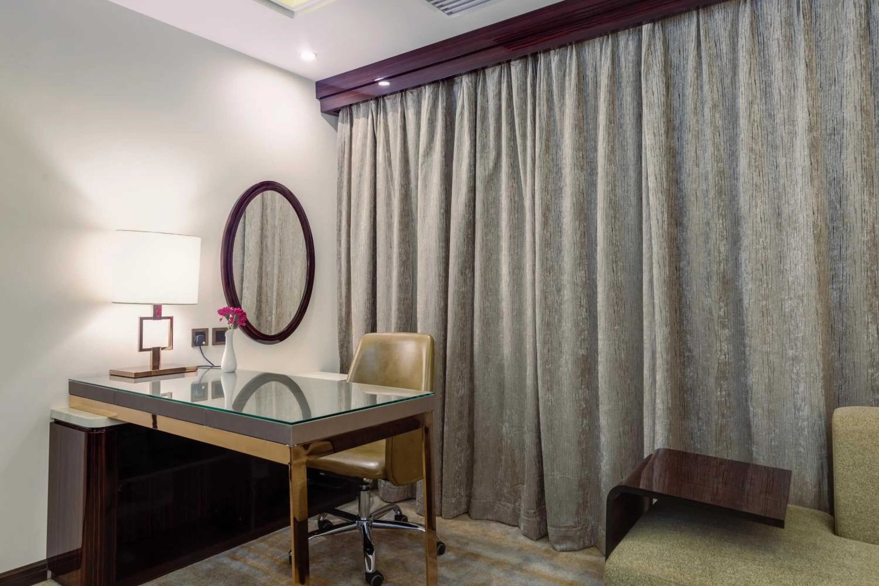 Seating area in Al Ertiqaa Hotel