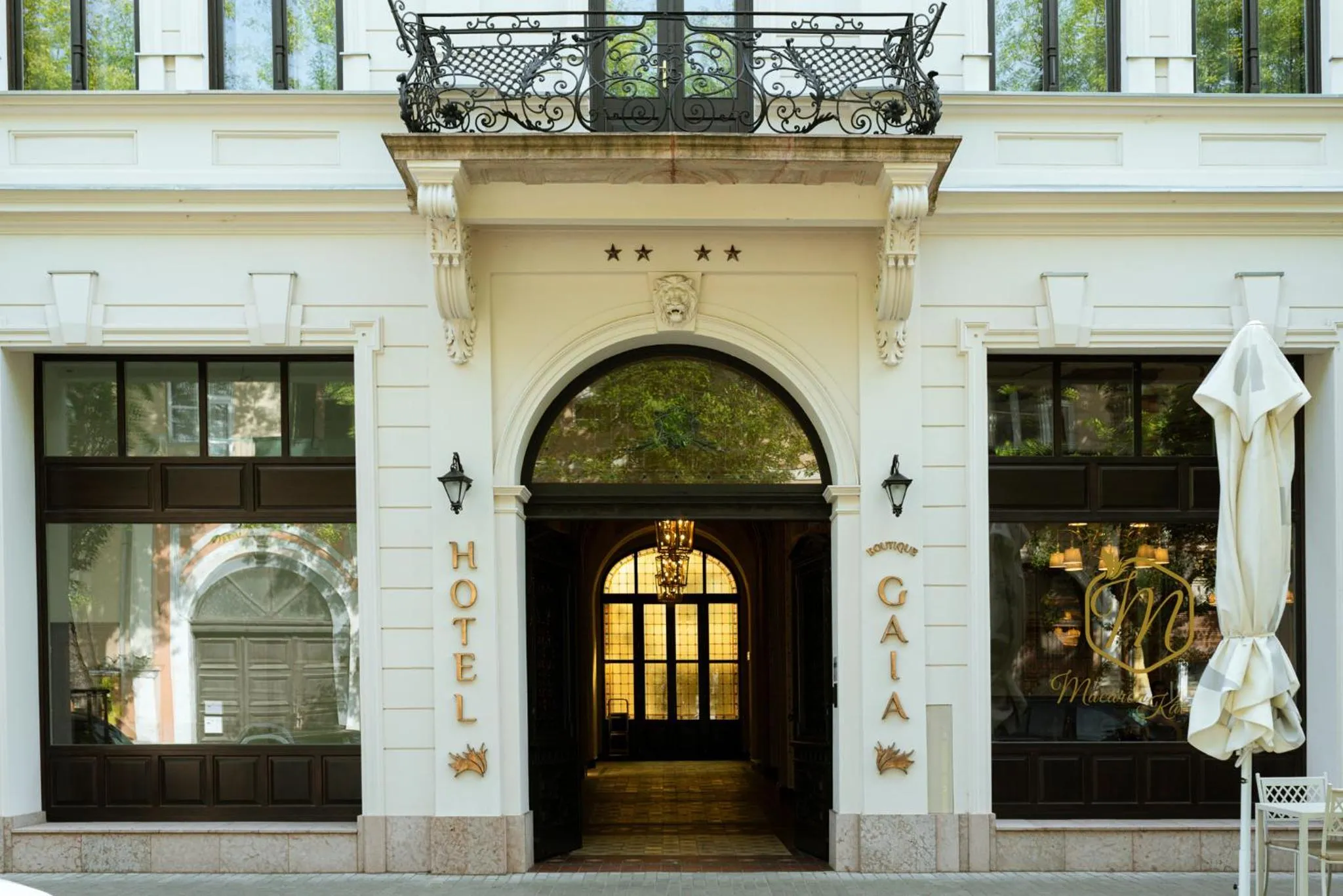 Property building in Boutique Hotel Gaia