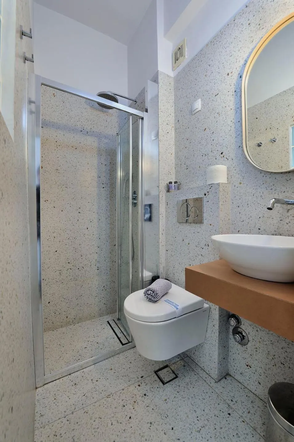 Bathroom in Dryades & Orion Hotel