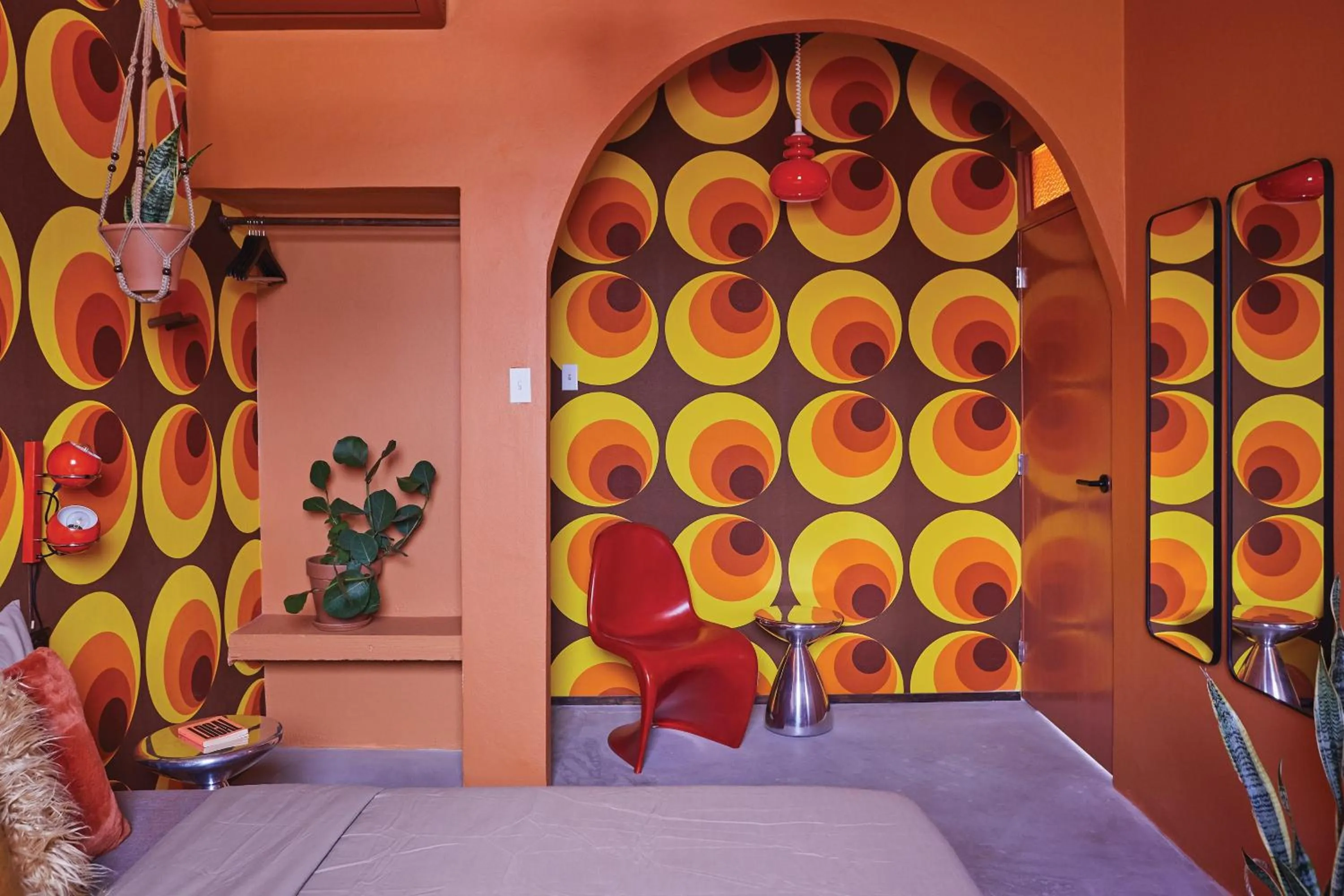 Bed in MOOD HAUS by DW - 70's Retro Stays