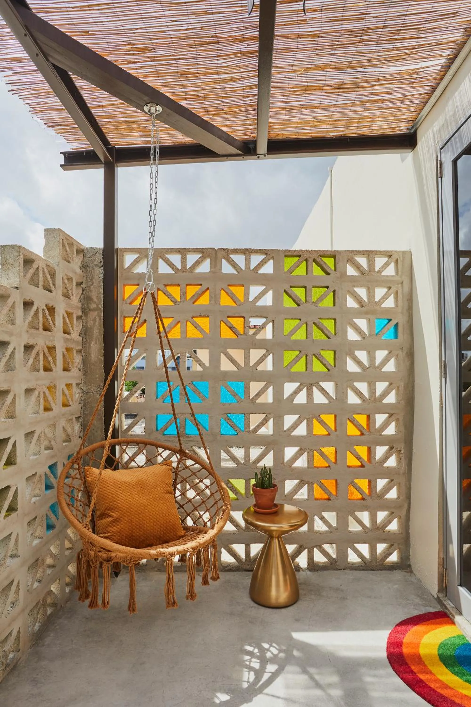 Patio in MOOD HAUS by DW - 70's Retro Stays