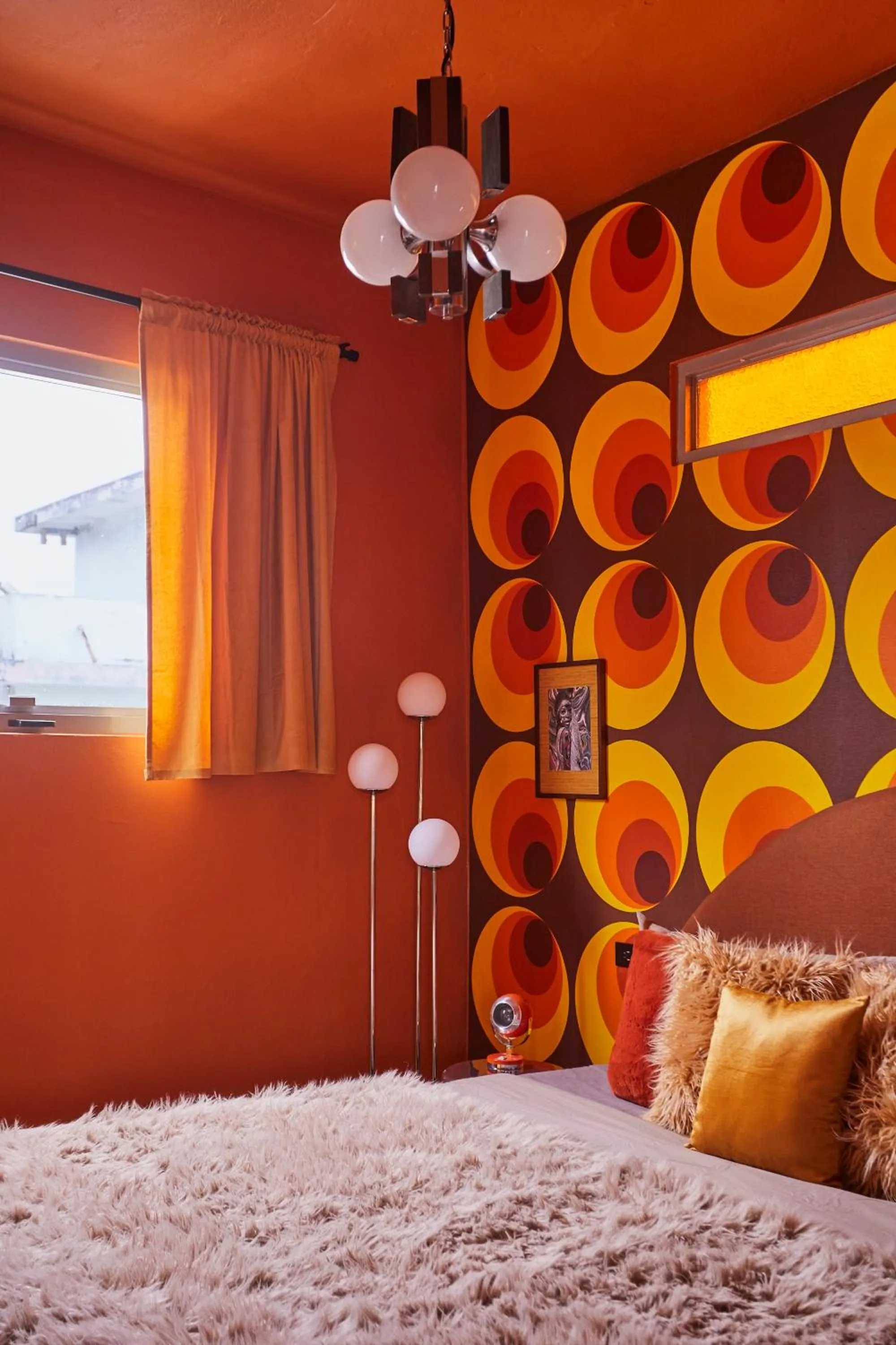 Bed in MOOD HAUS by DW - 70's Retro Stays