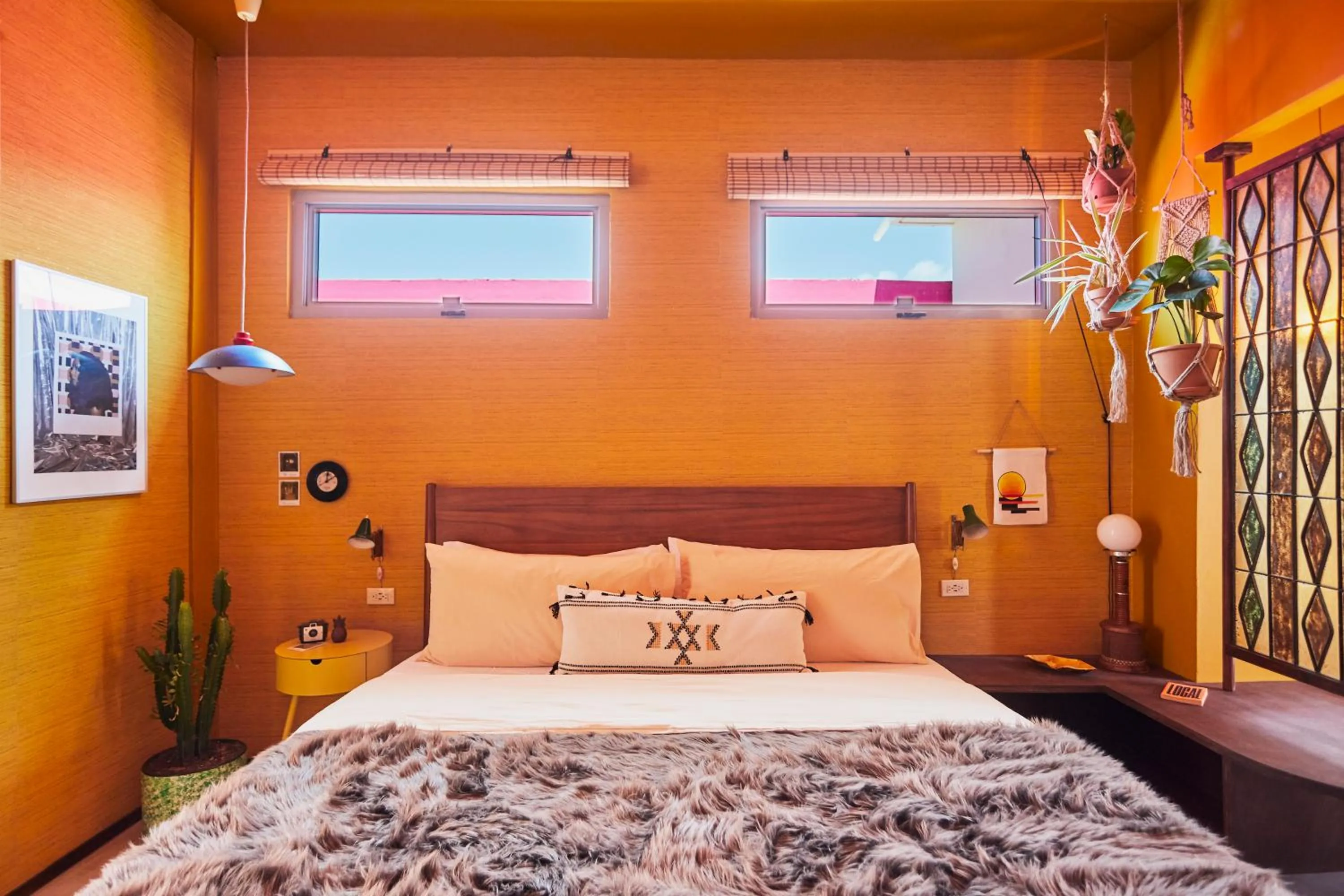 Bed in MOOD HAUS by DW - 70's Retro Stays