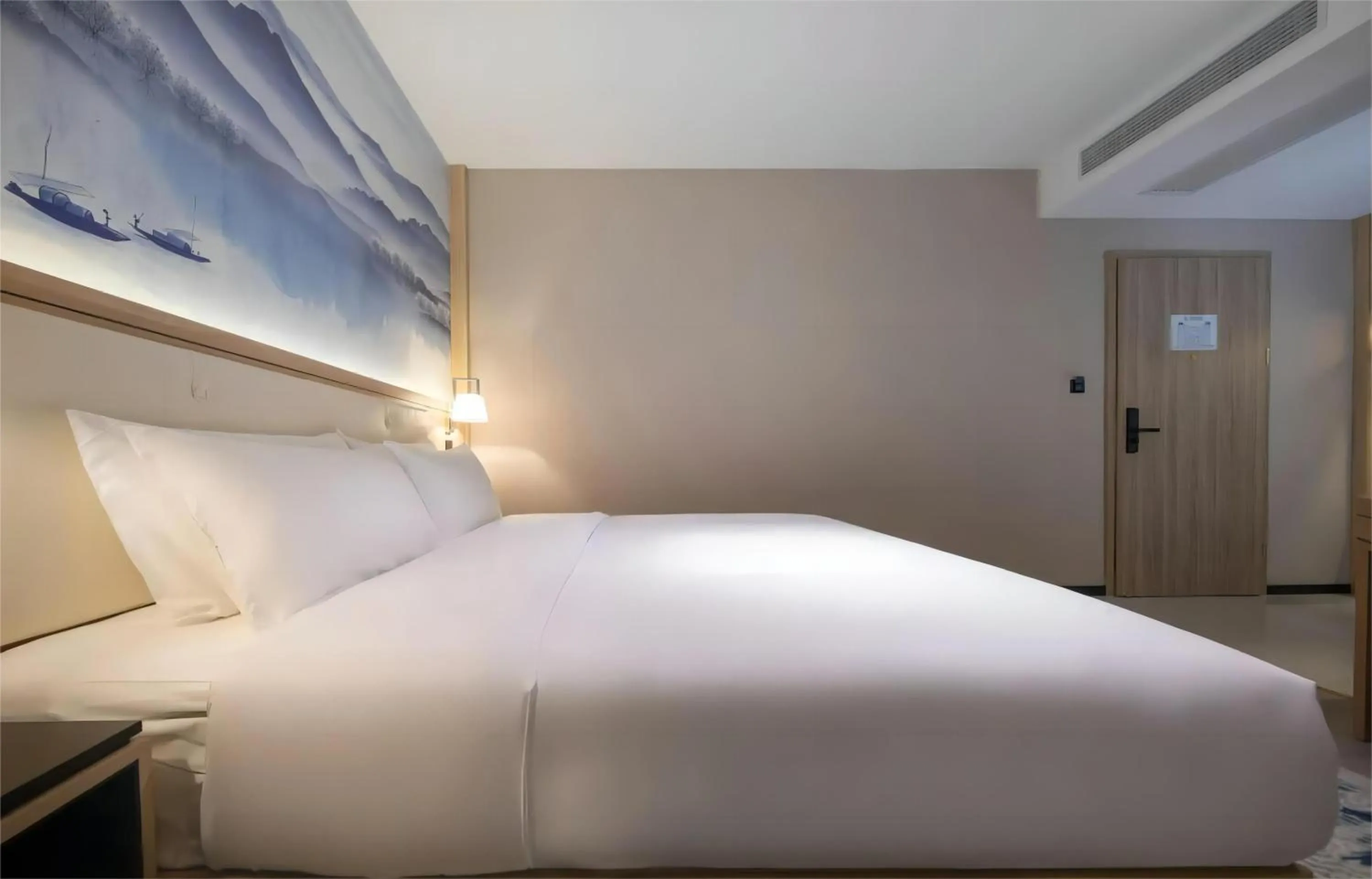 Bed in Ausotel by Argyle Baiyun International Airport Renhe Metro Exit B