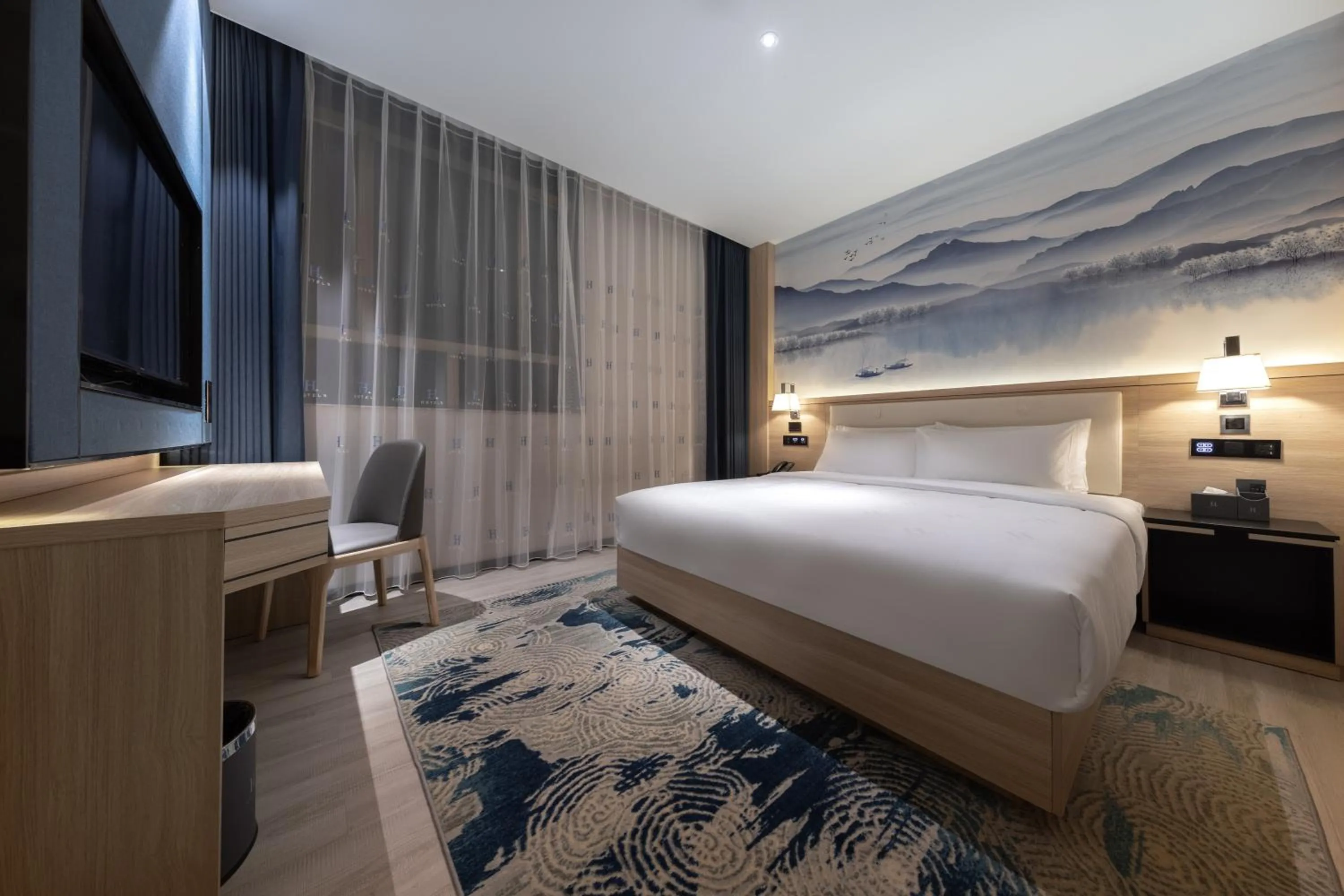 Bedroom, Bed in Ausotel by Argyle Baiyun International Airport Renhe Metro Exit B