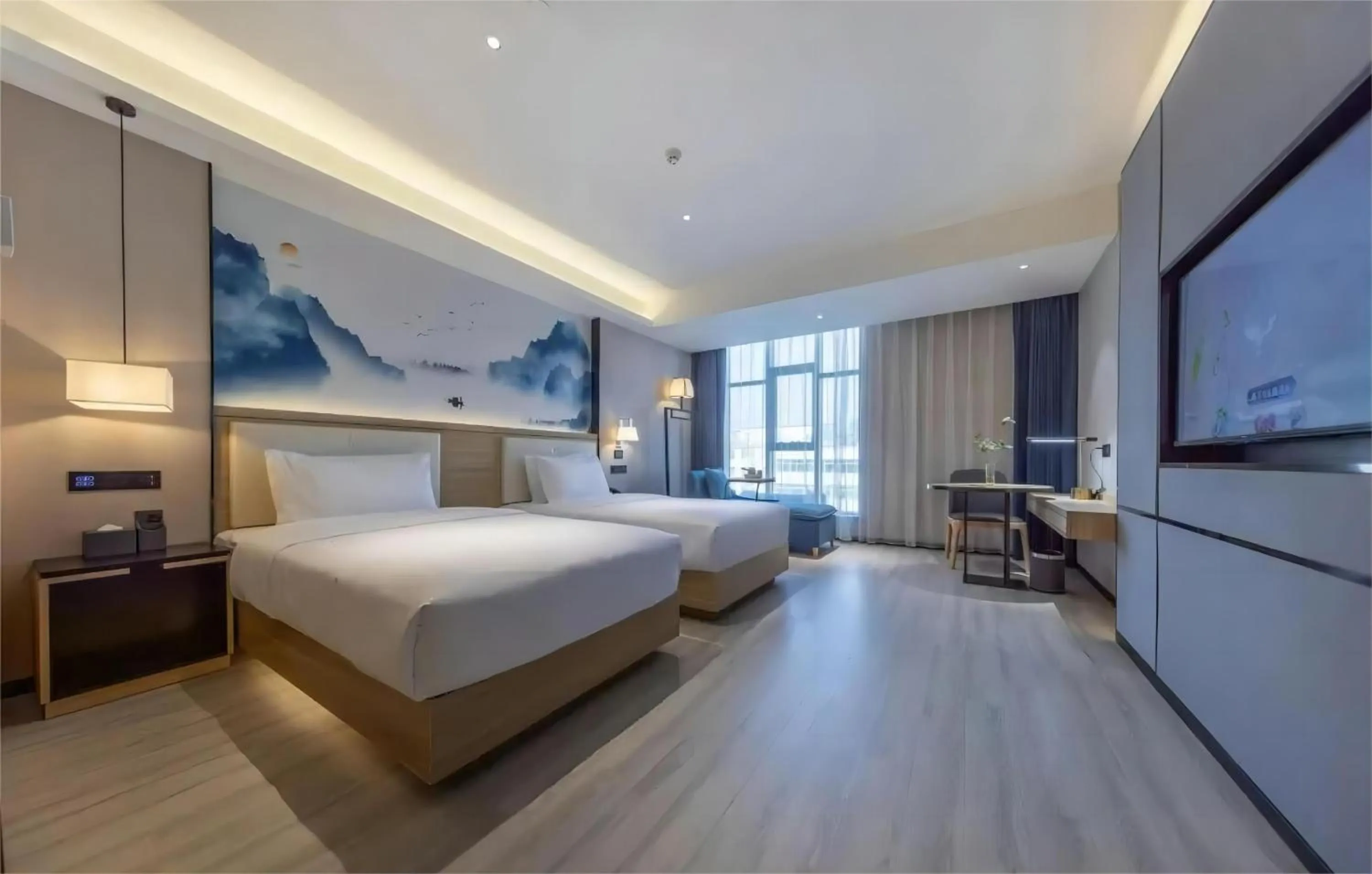 Bed in Ausotel by Argyle Baiyun International Airport Renhe Metro Exit B